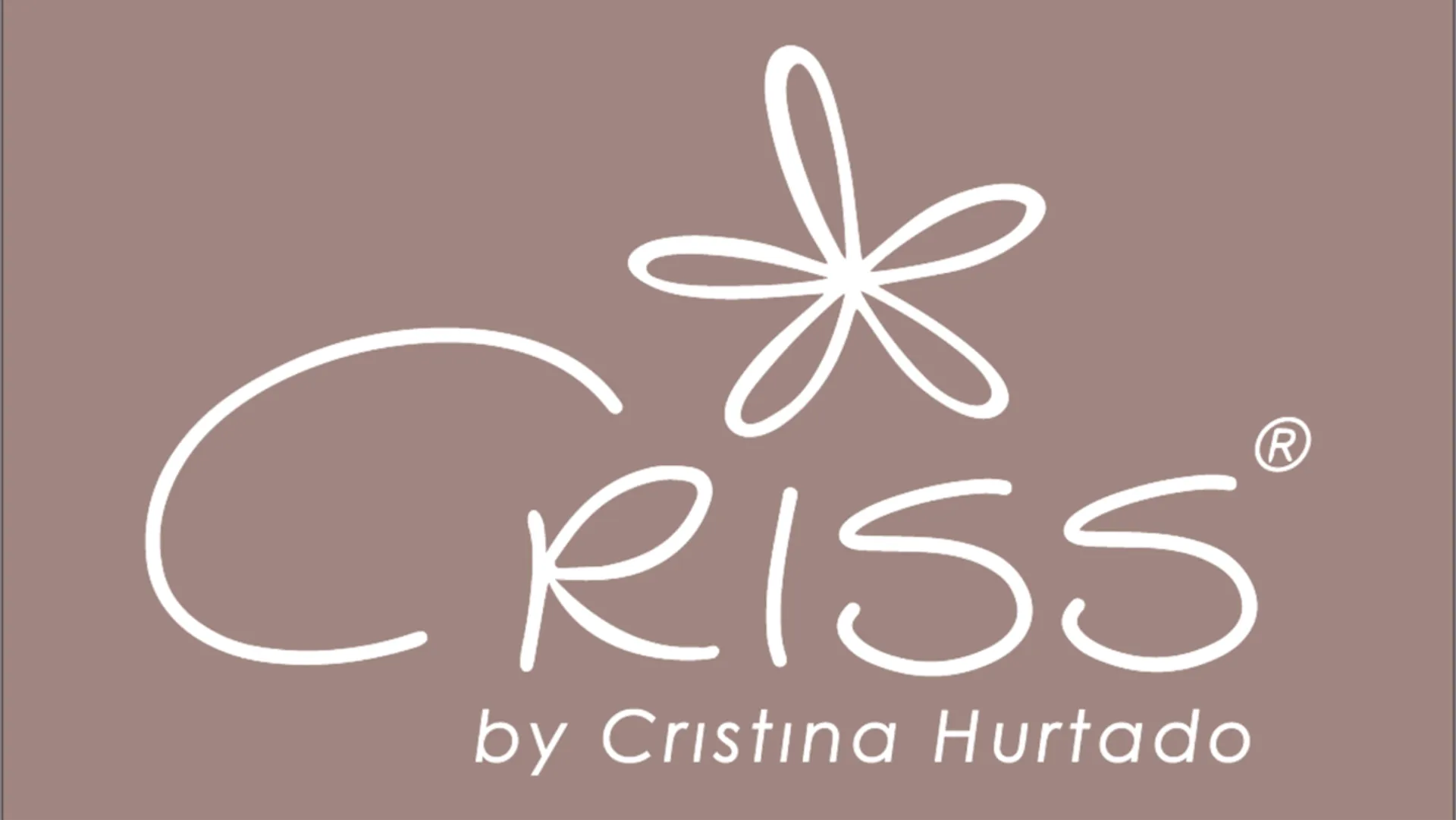 CRISS BY CRISTINA HURTADO logo de catálogo