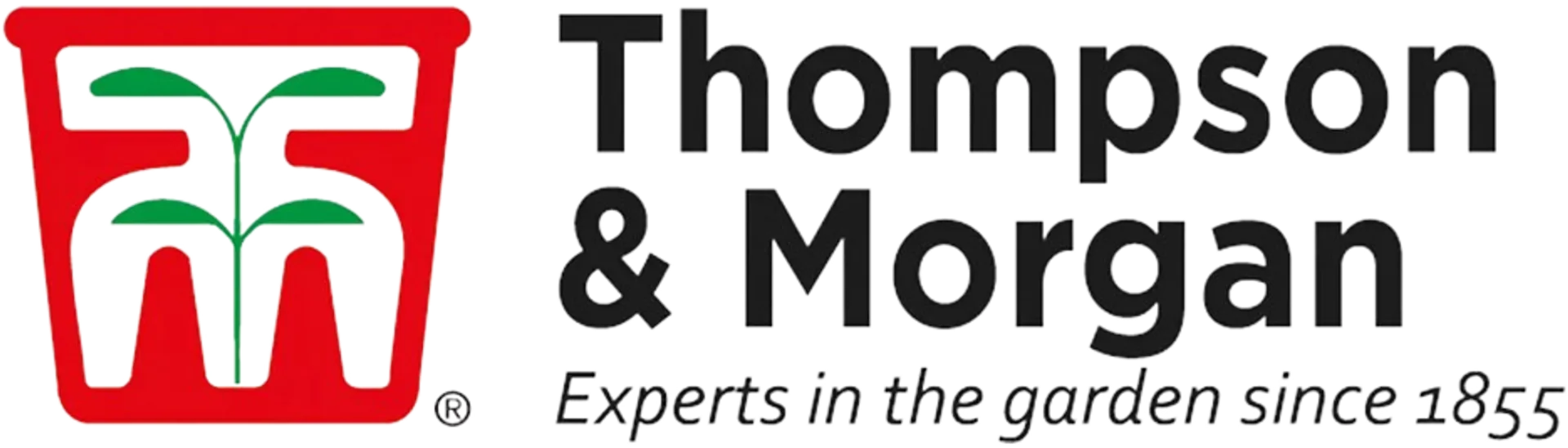 THOMPSON & MORGAN logo. Current weekly ad