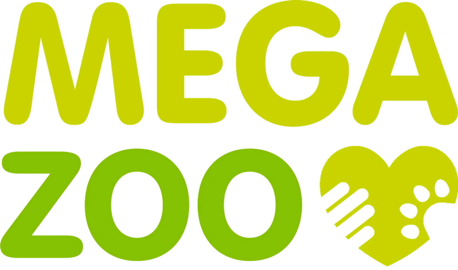 MEGAZOO logo die aktuell Flugblatt