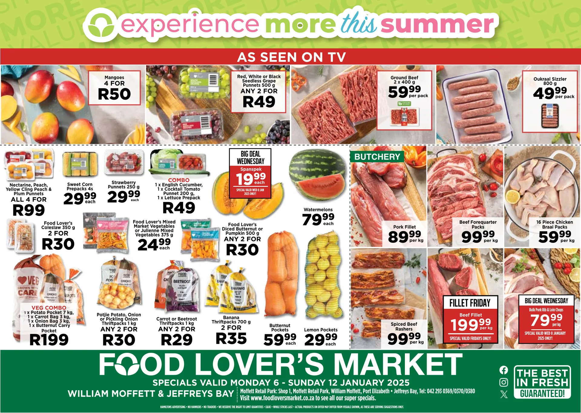 Food Lover's Market Eastern Cape from 6 January to 12 January 2025 - Catalogue Page 