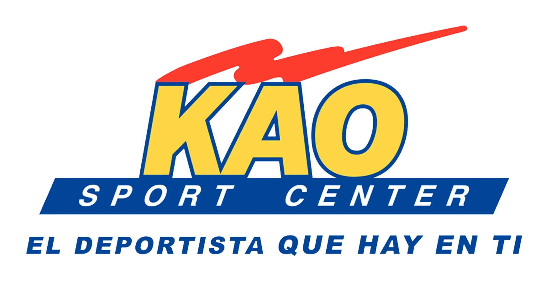KAO SPORTS CENTER logo de catálogo