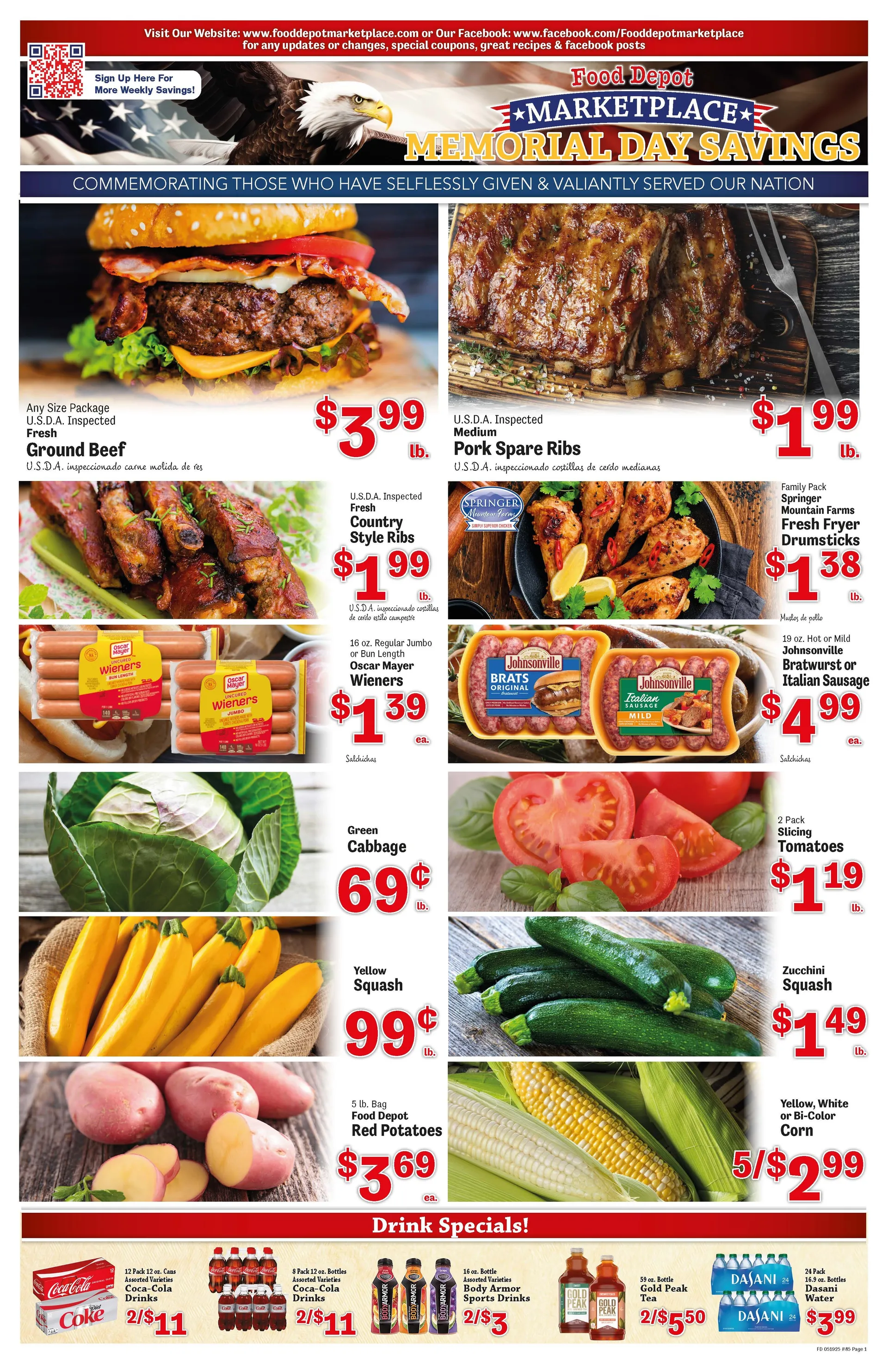 Weekly ad Food Depot Weekly Ad from May 23 to May 31 2025 - Page 1