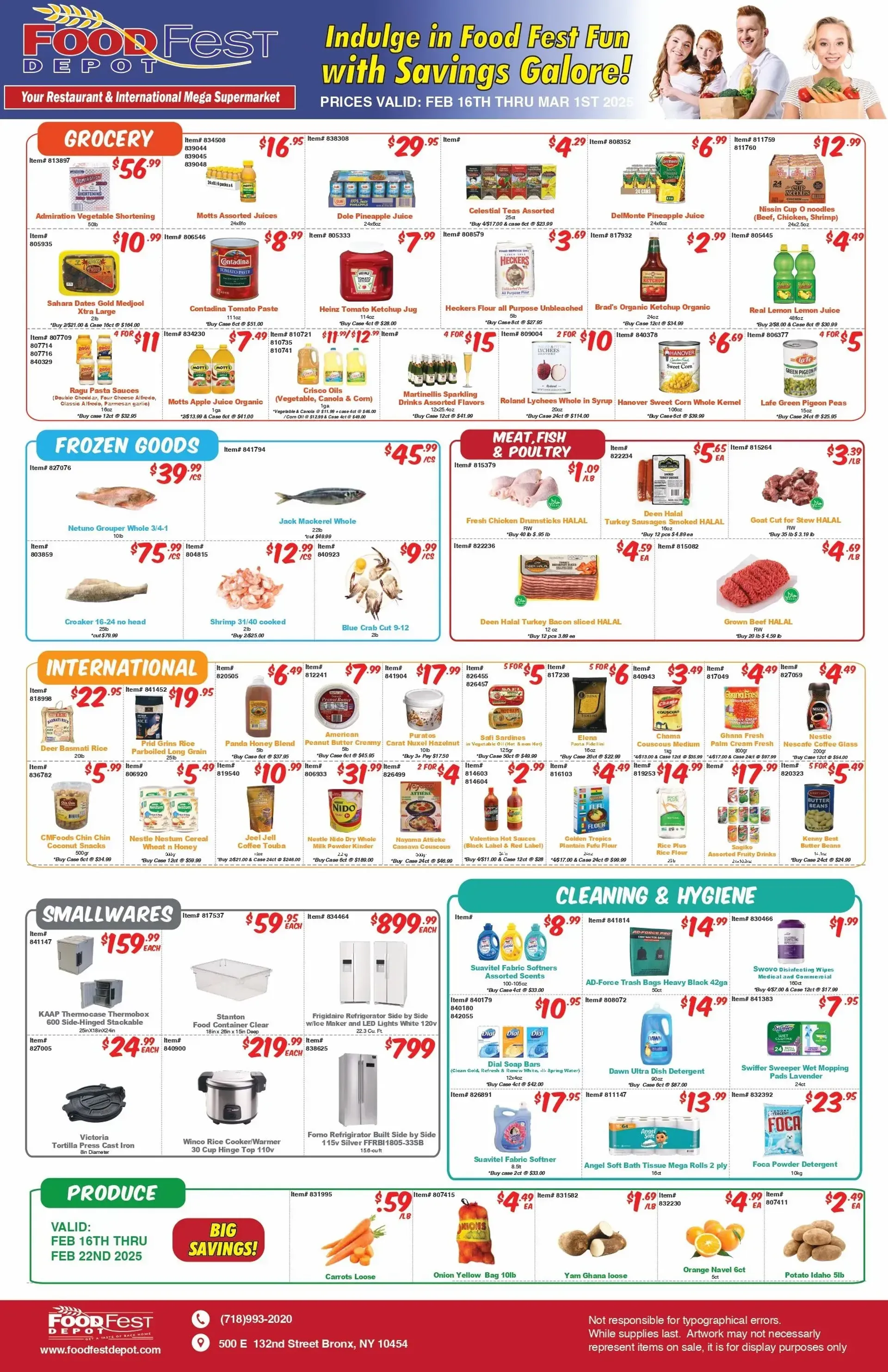 Weekly ad Food Fest Depot Deals from February 27 to March 1 2025 - Page 