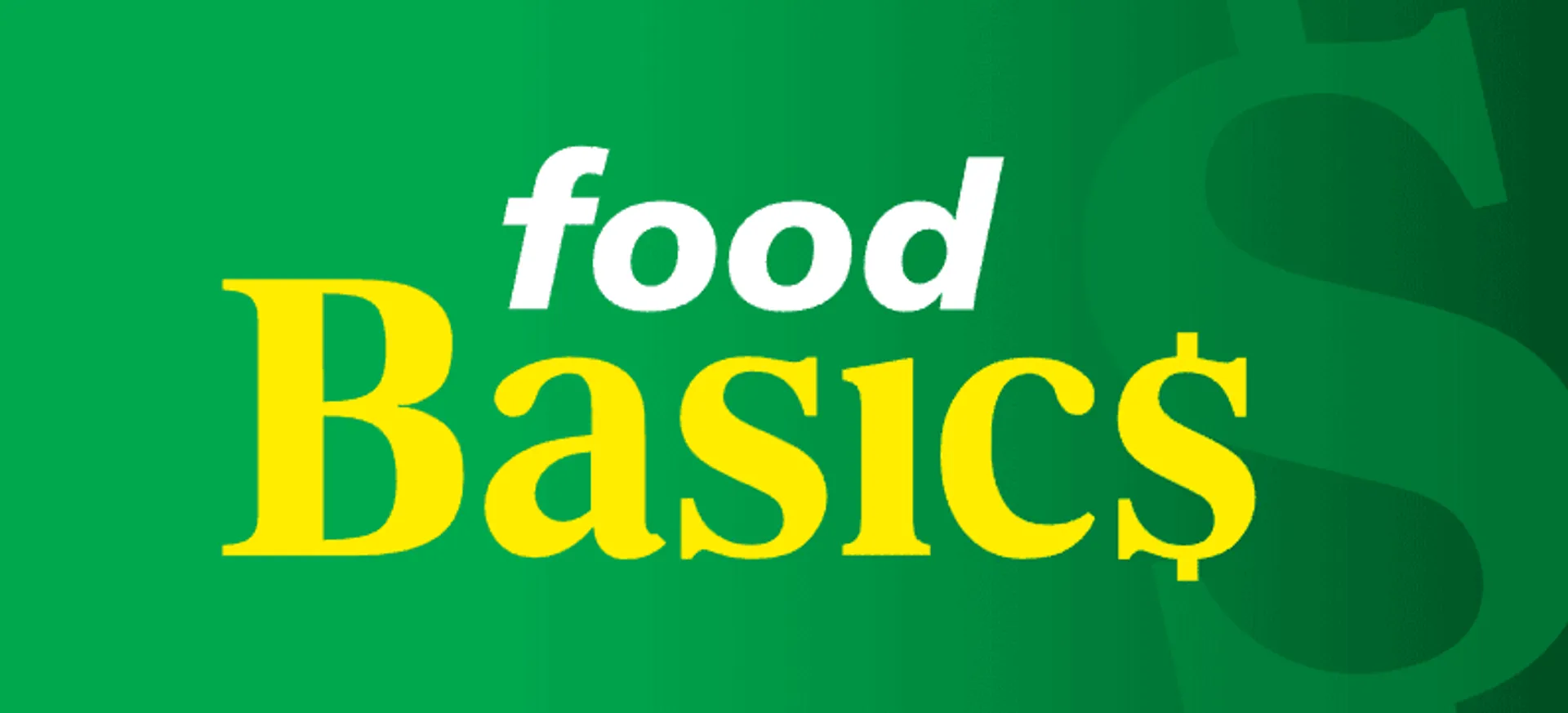 FOOS BASICS logo. Current weekly ad