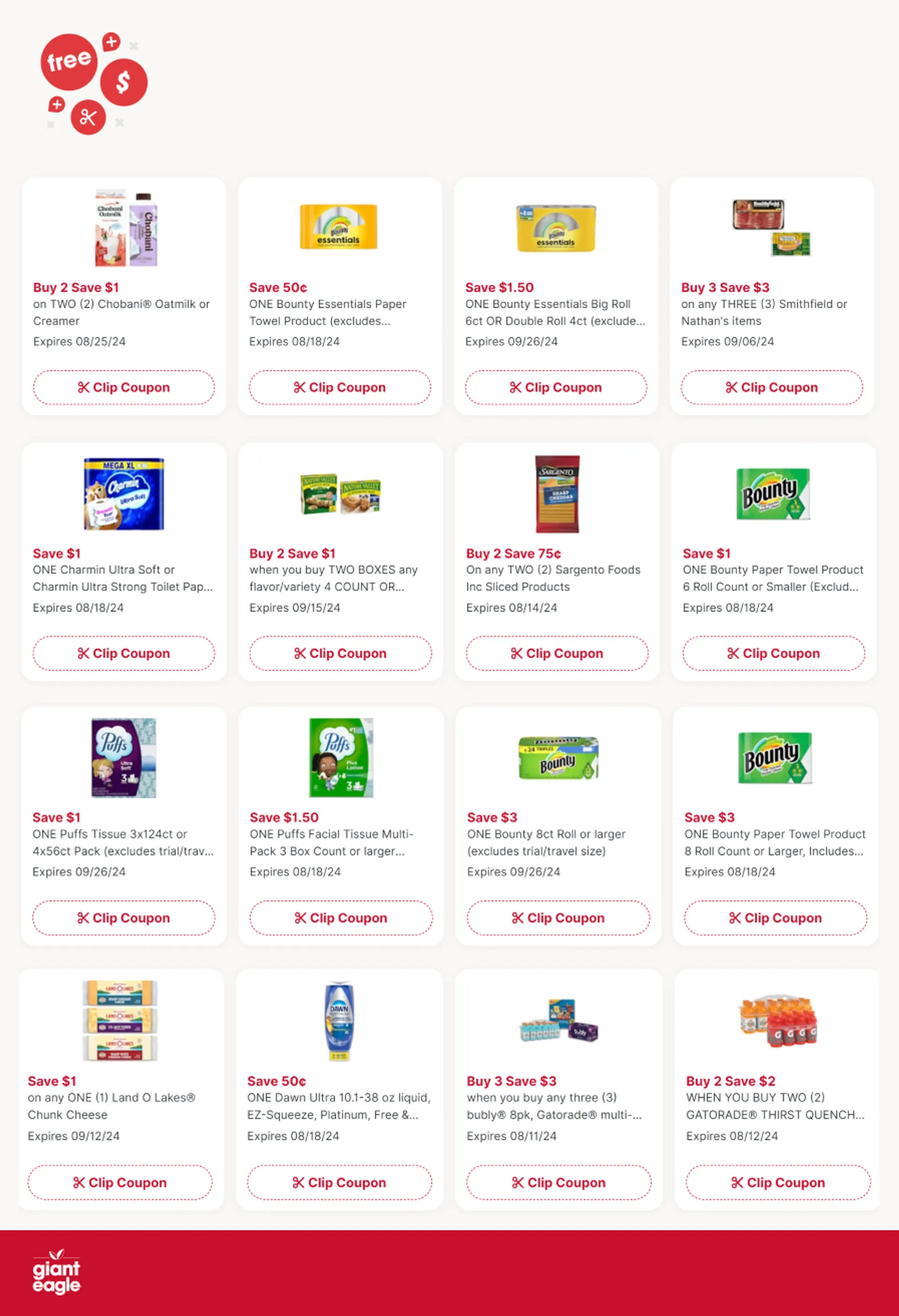 Weekly ad Giant Eagle Coupons from August 8 to August 15 2024 - Page 6