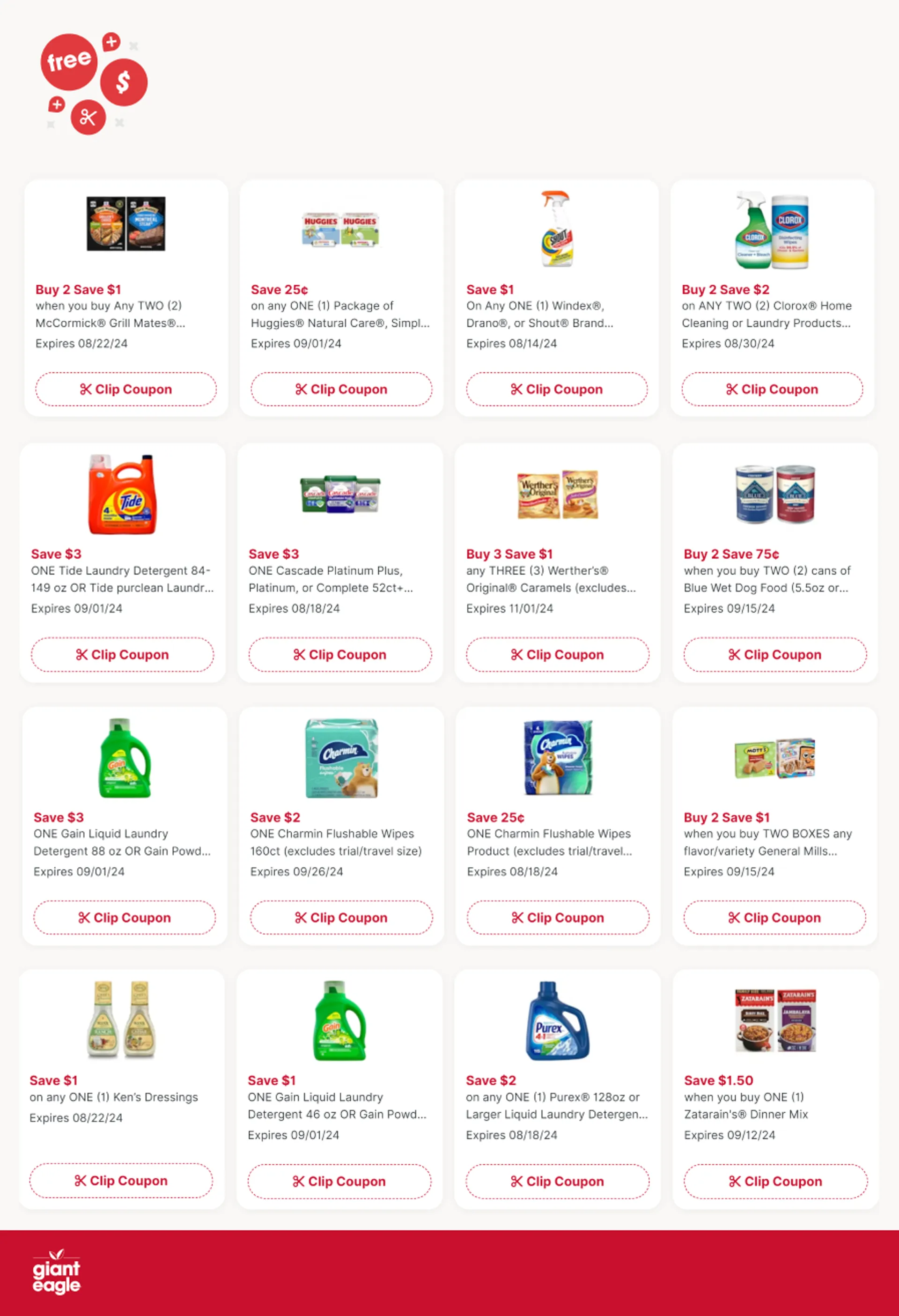 Weekly ad Giant Eagle Coupons from August 8 to August 15 2024 - Page 4