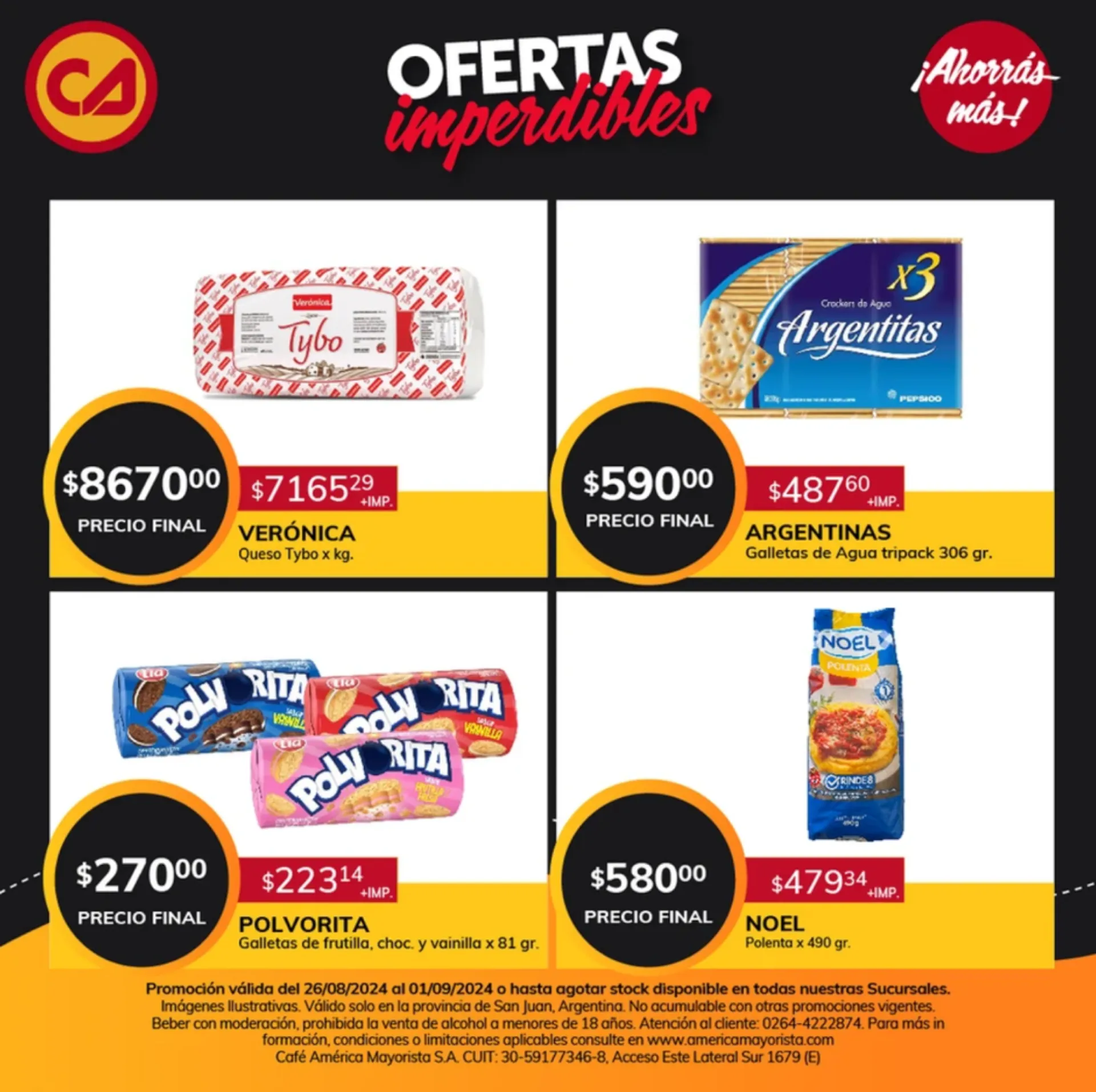 Ofertas de Ofertas imperdibles 26 de agosto al 1 de septiembre 2024 - Página  del catálogo