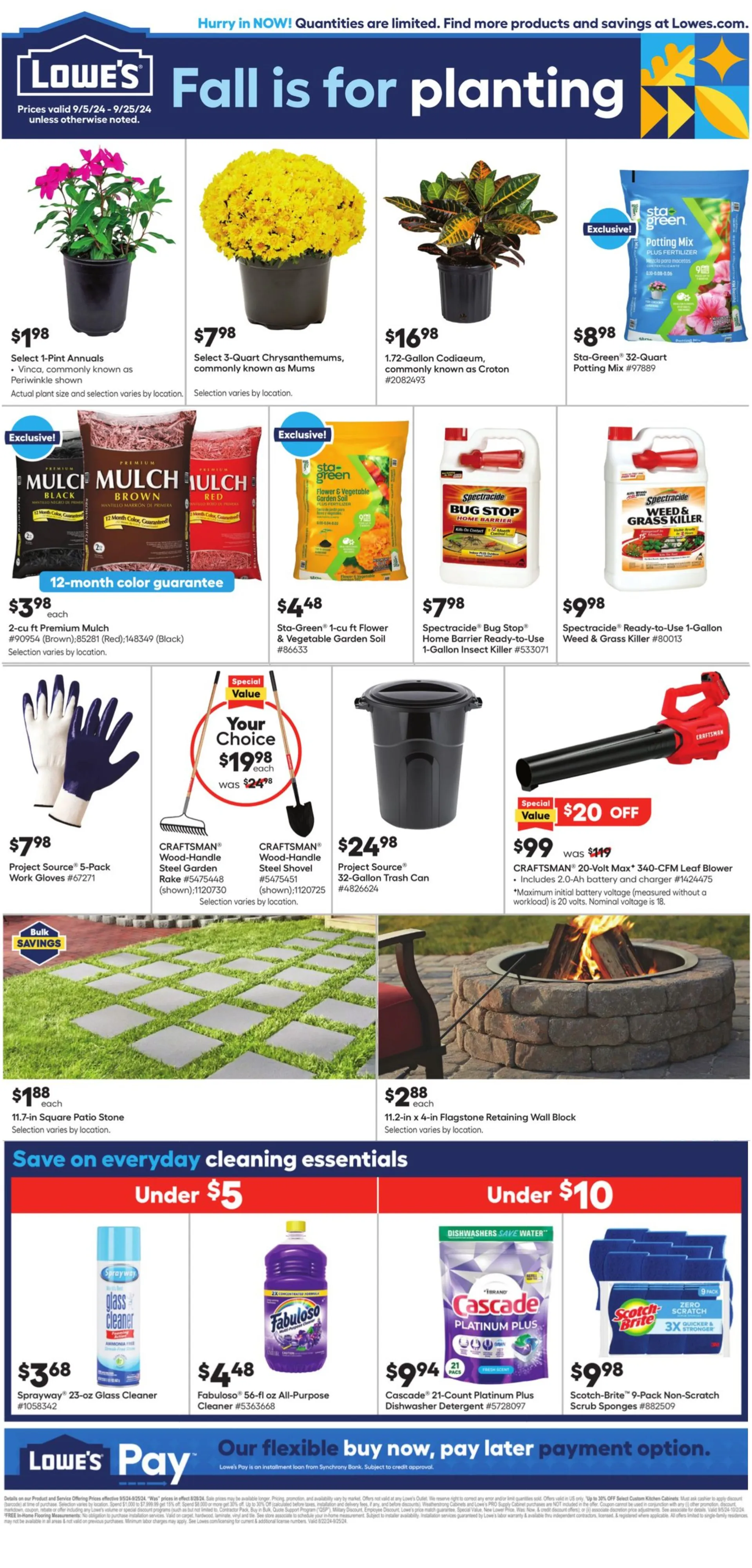 Weekly ad Fall Weekly Savings from September 4 to September 25 2024 - Page 