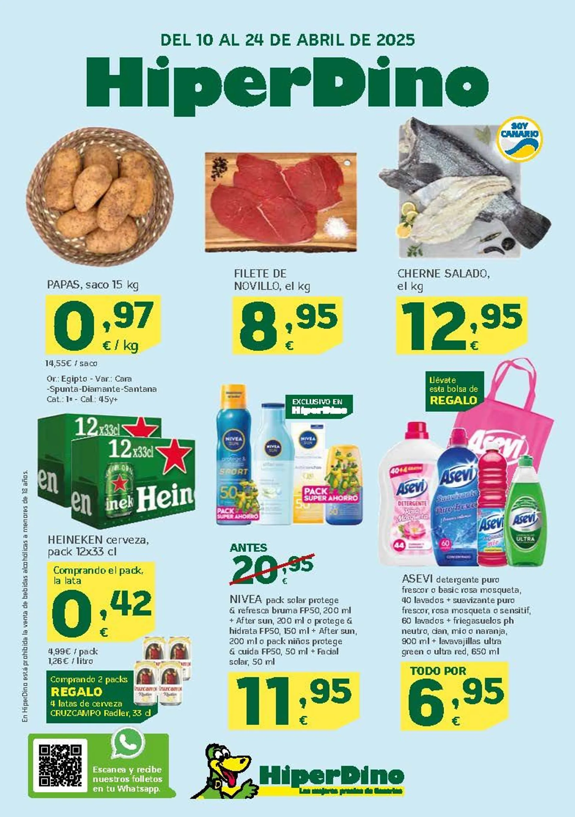 Catálogo de Hiperdino Ofertas y descuentos 10 de abril al 24 de abril 2025 - Página 