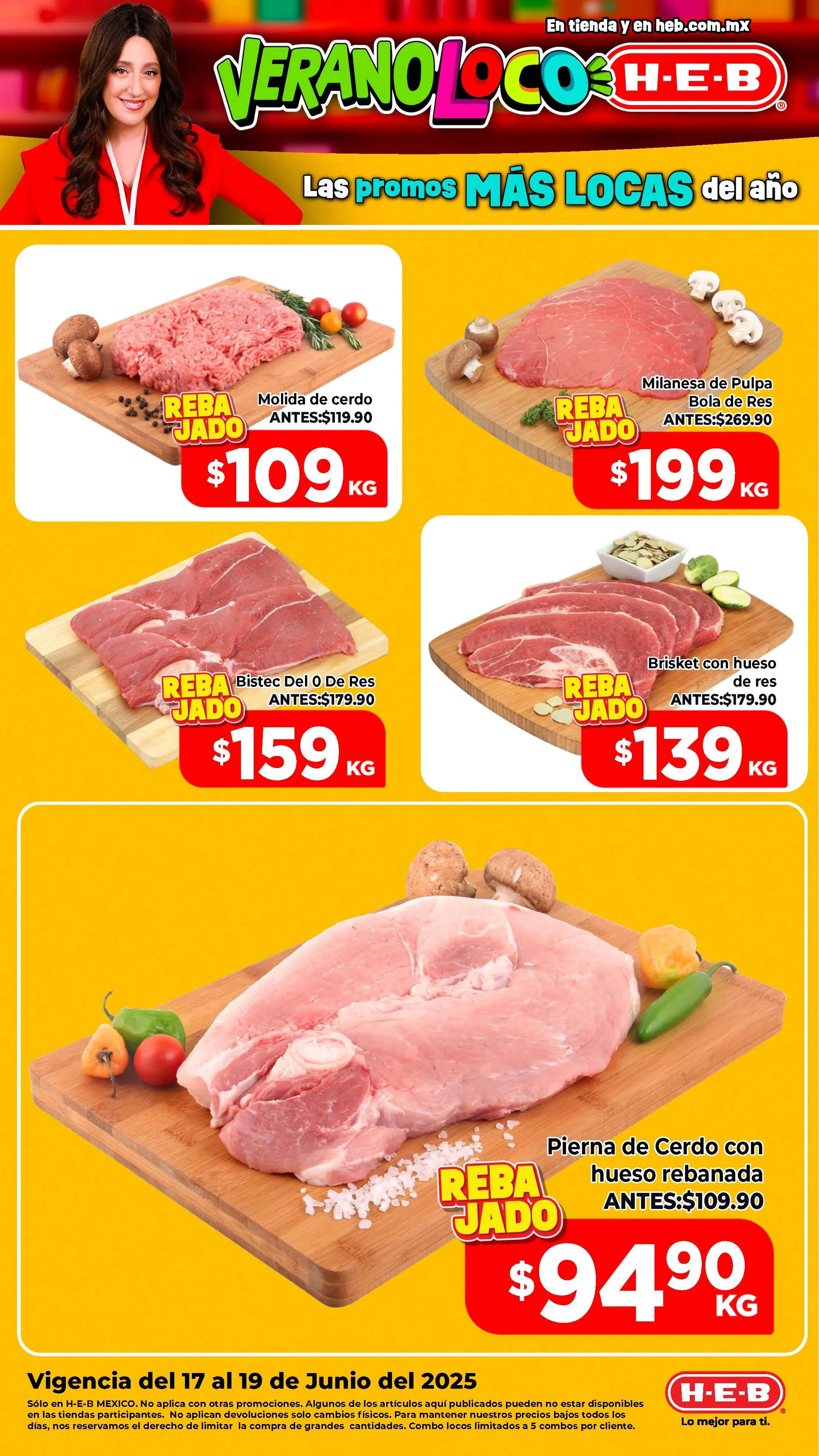 Catálogo de H-E-B catálogos y ofertas 19 de junio al 20 de junio 2025 - Pagina 