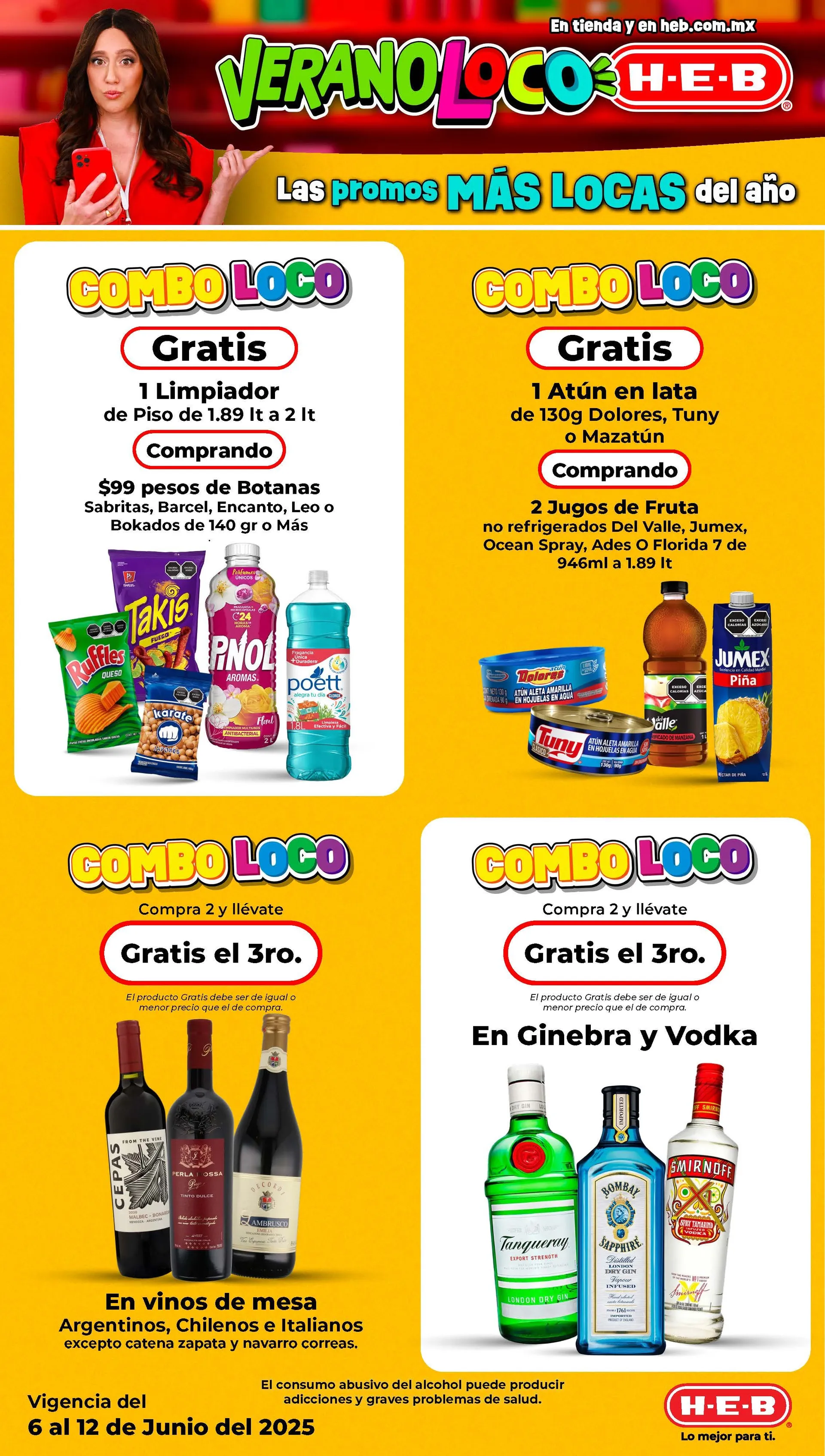 Catálogo de  H-E-B catálogos y ofertas 6 de junio al 13 de junio 2025 - Pagina 4