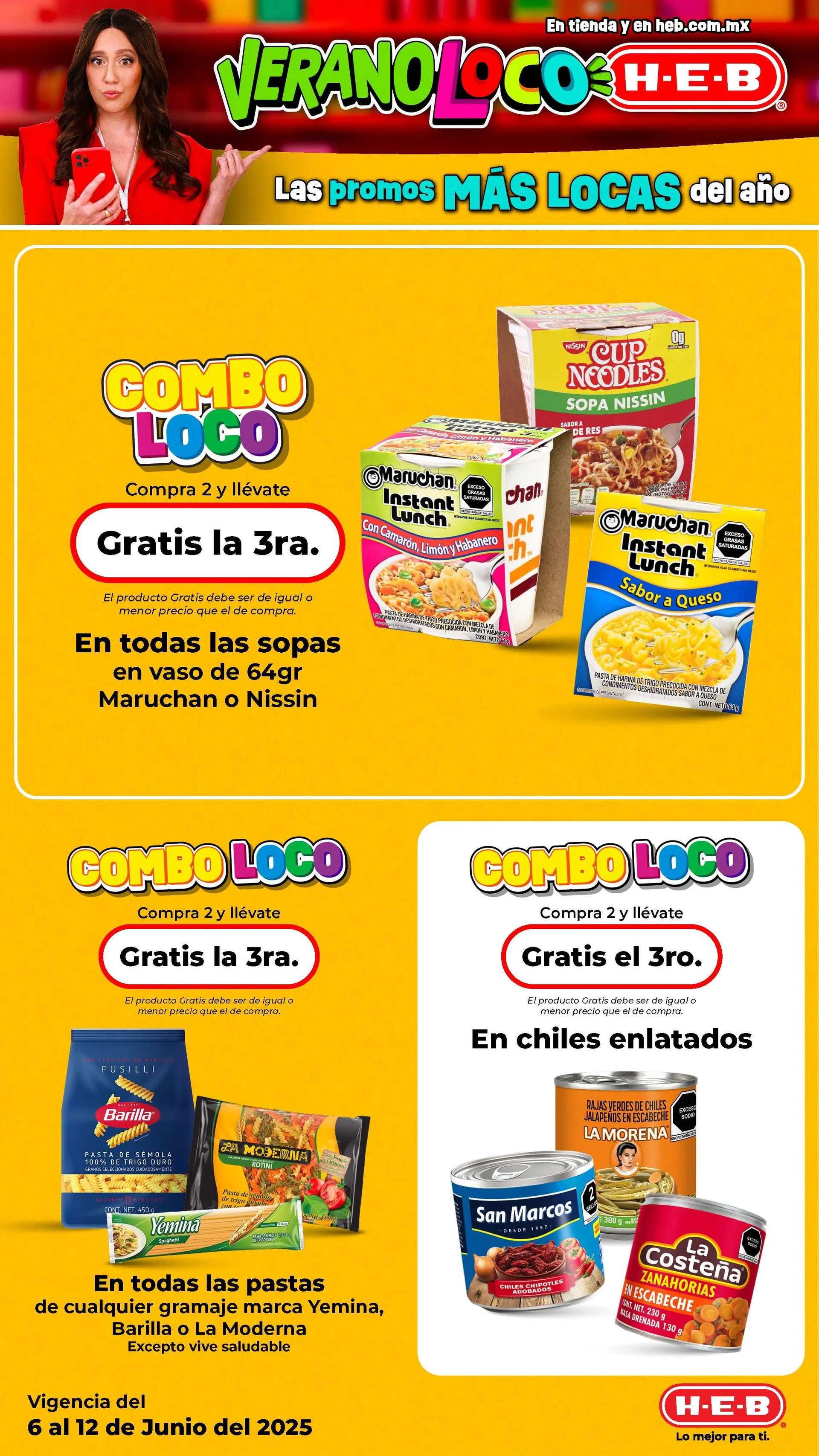 Catálogo de  H-E-B catálogos y ofertas 6 de junio al 13 de junio 2025 - Pagina 3