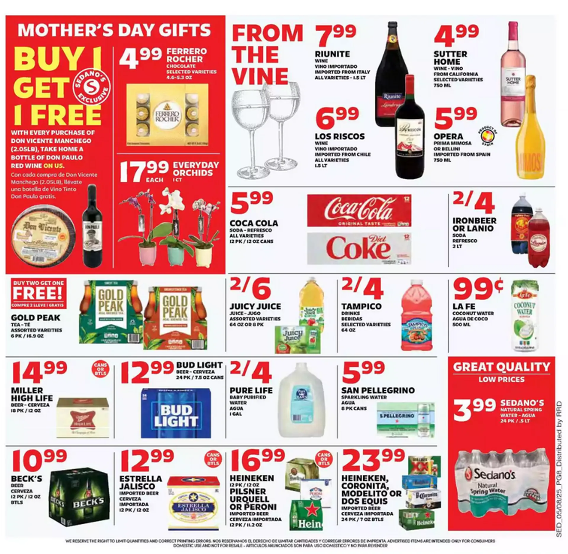 Weekly ad Sedano's Sales from May 7 to May 14 2025 - Page 8