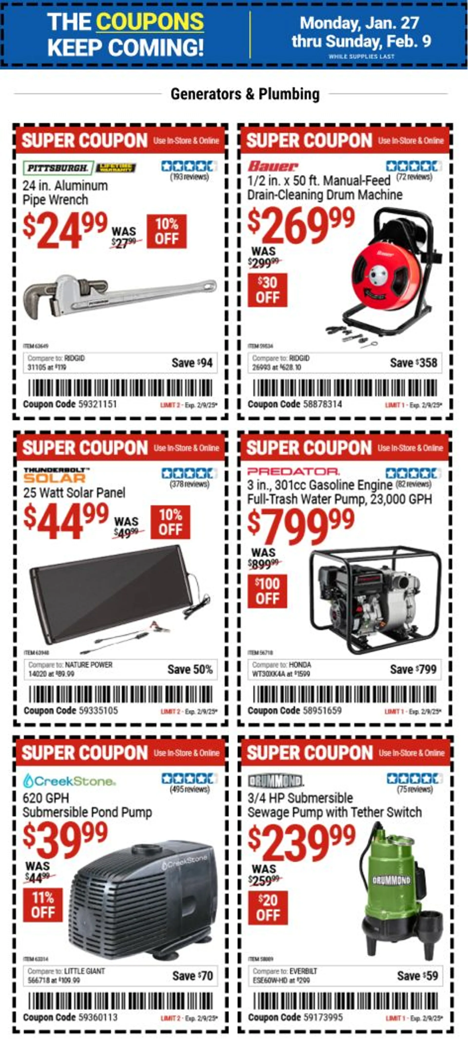 Weekly ad Coupons keep coming! from February 4 to February 10 2025 - Page 