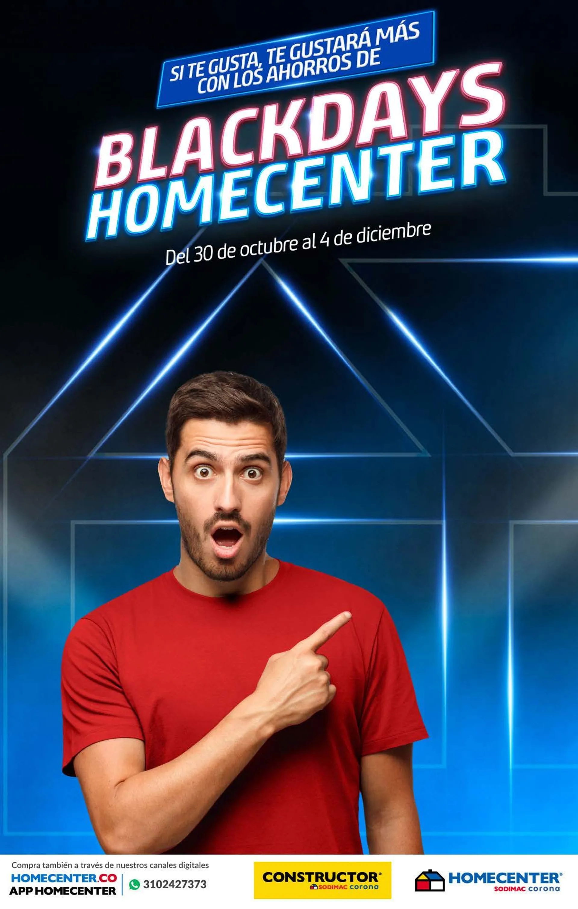 Catalogo de BlackDays Homecenter 12 de noviembre al 4 de diciembre 2024 - Pag 