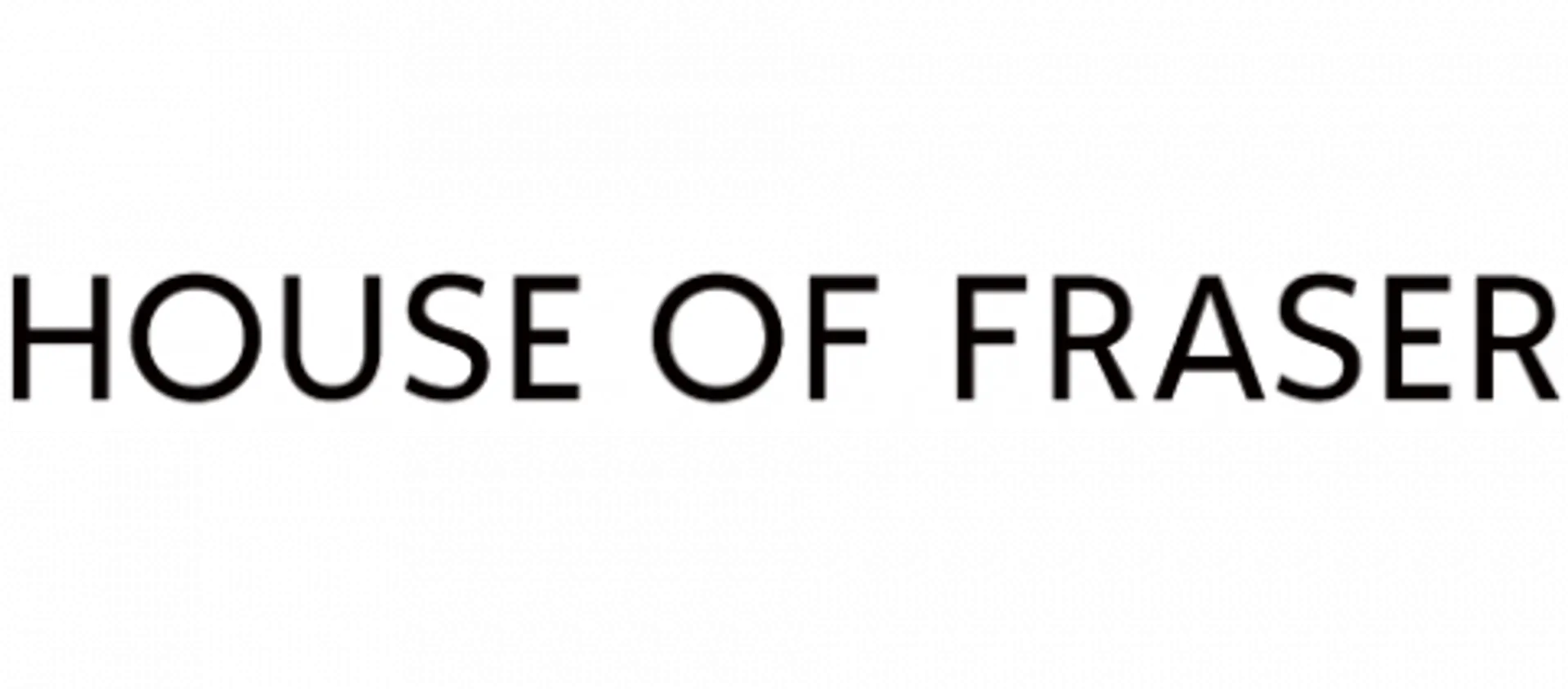 HOUSE OF FRASER logo. Current catalogue