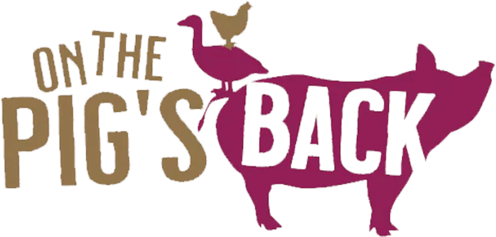 ON THE PIGS BACK logo
