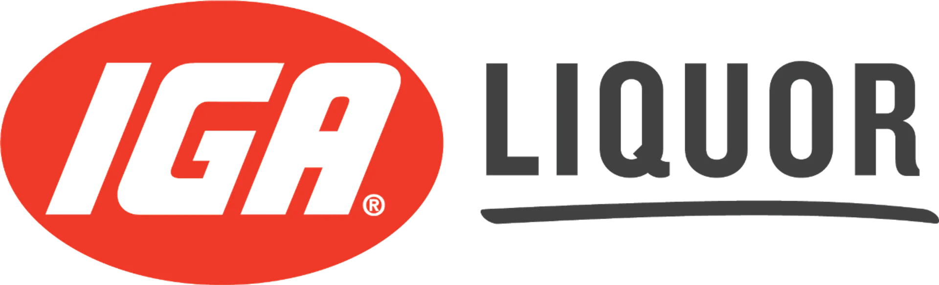IGA LIQUOR logo of current flyer