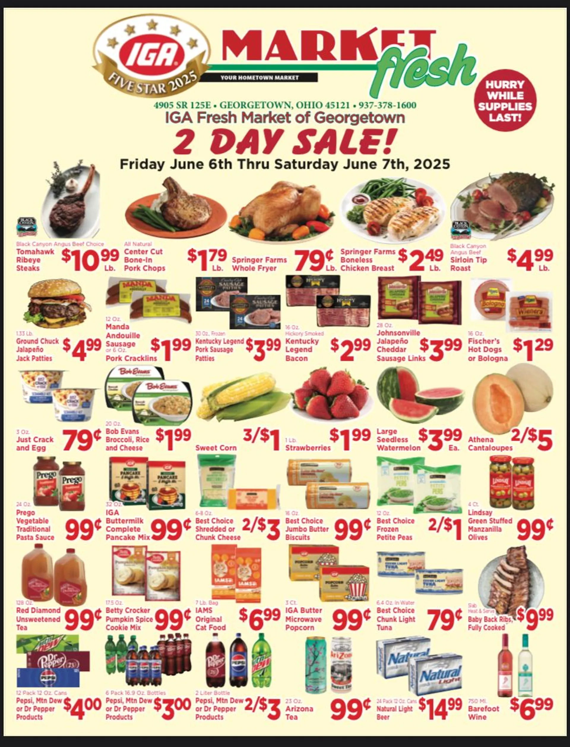 Weekly ad IGA weekly ads from June 6 to June 9 2025 - Page 1