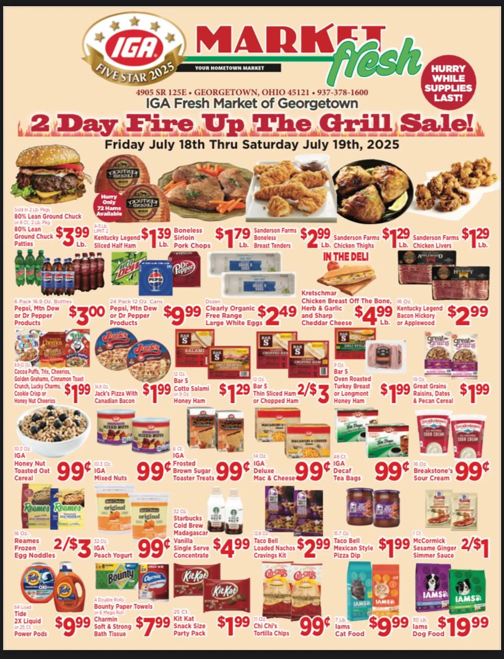 Weekly ad IGA Sales from July 18 to July 20 2025 - Page 1