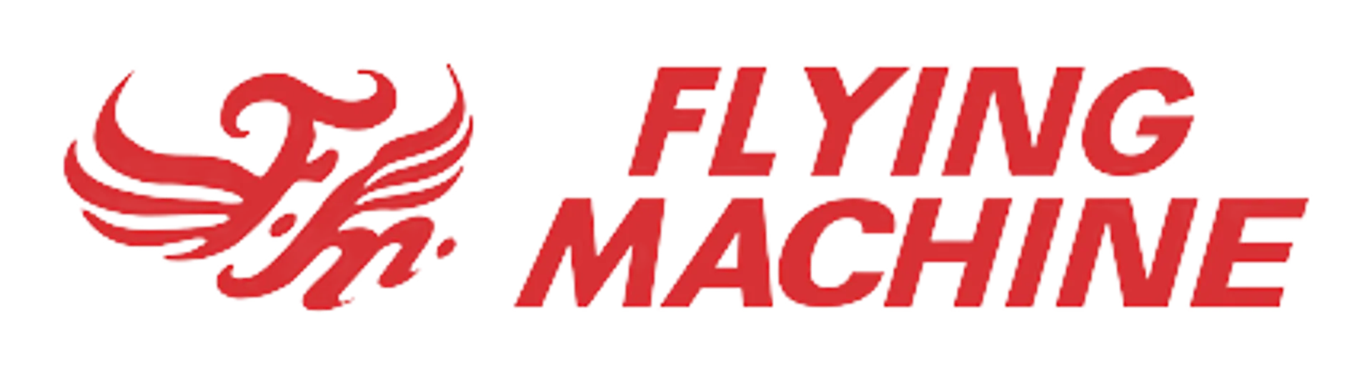 FLYING MACHINE logo. Current catalogue