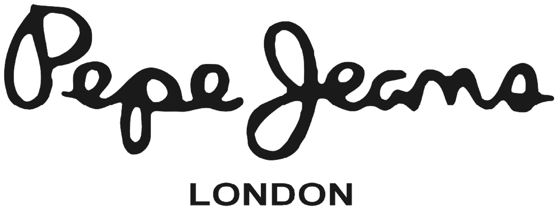 PEPE JEANS logo. Current catalogue