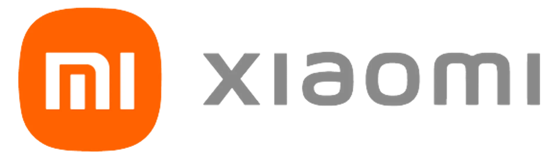XIAOMI logo. Current catalogue