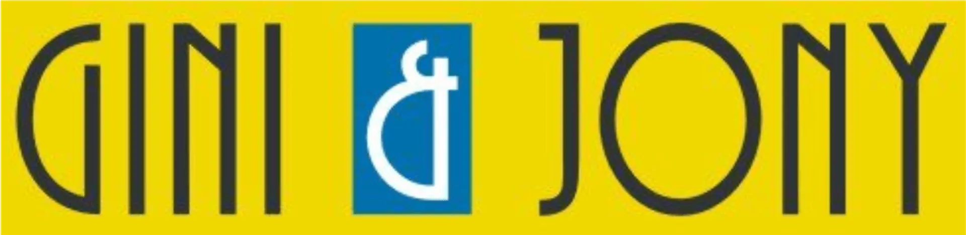 GINI & JONY logo. Current catalogue