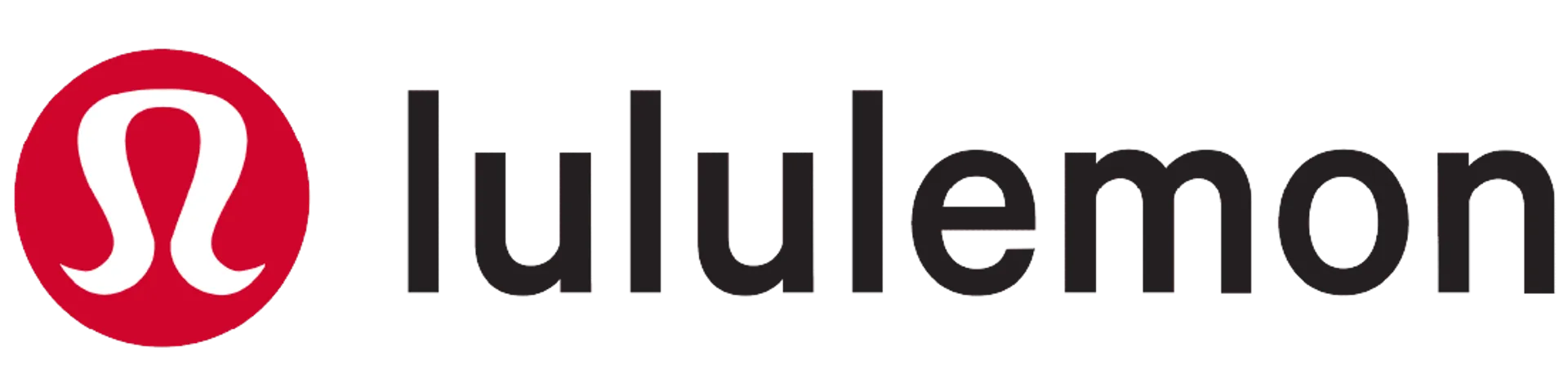 LULULEMON logo. Current catalogue