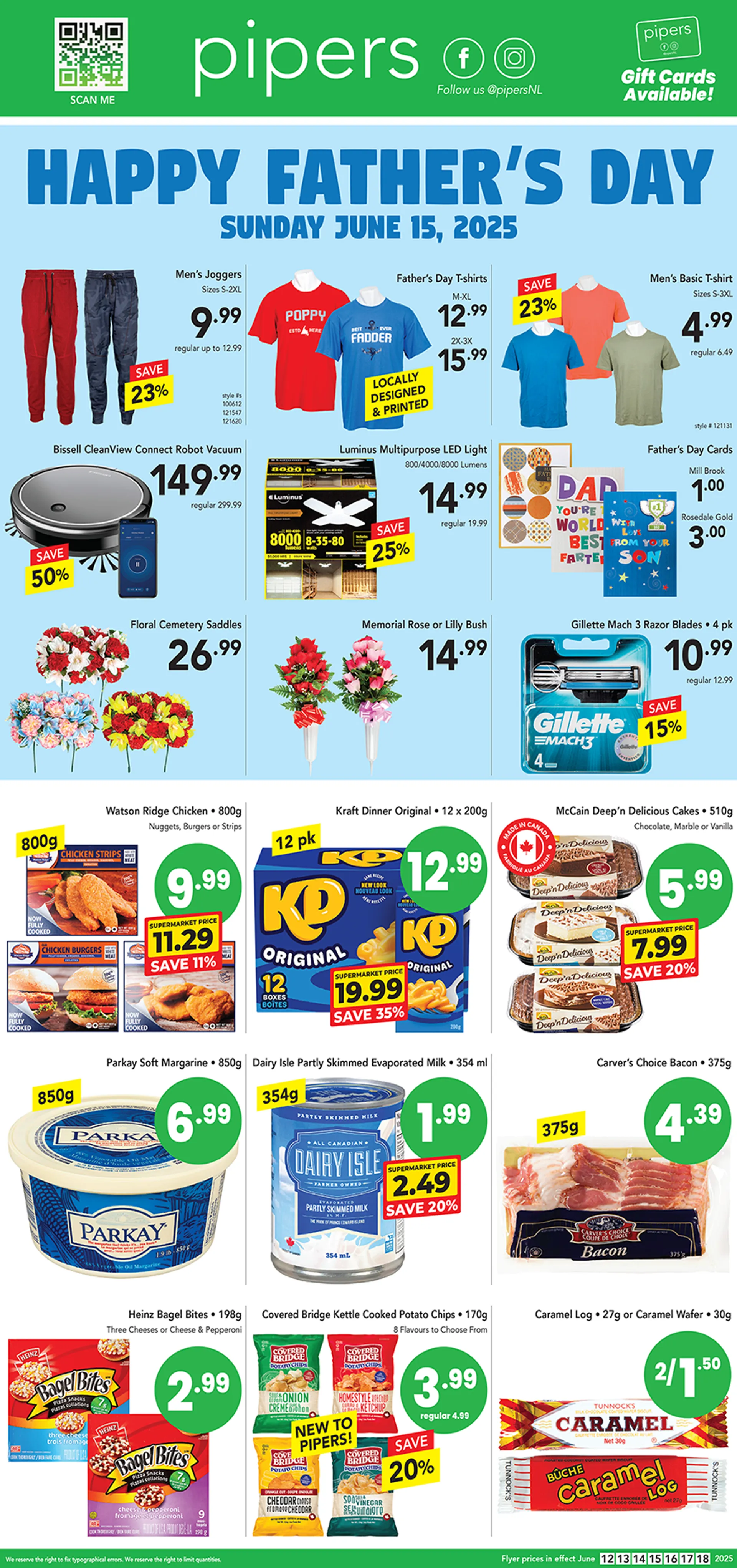 Pipers flyers from June 12 to June 18 2025 - flyer page 1
