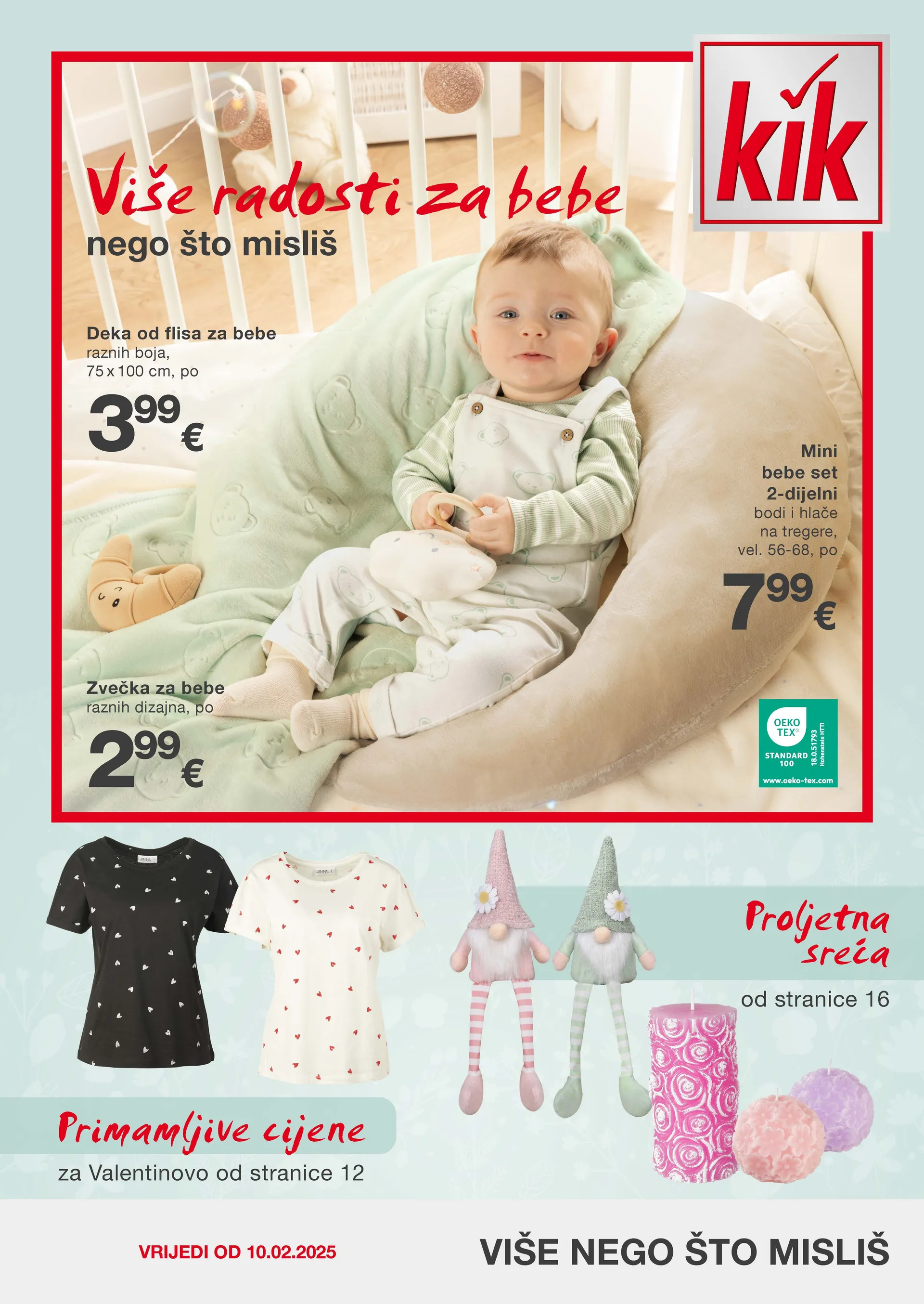 Katalog KIK Tedenske ponudbe od 10. veljače do 28. veljače 2025. - Pregled Stranica 