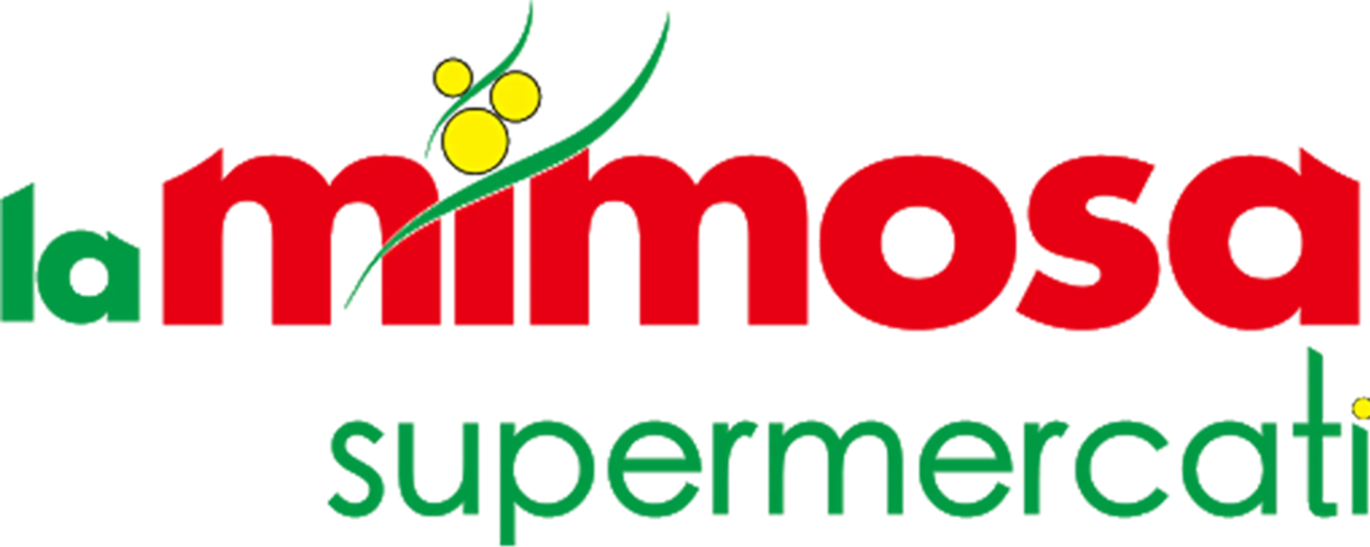 LA MIMOSA SUPERMERCATI logo del volantino attuale