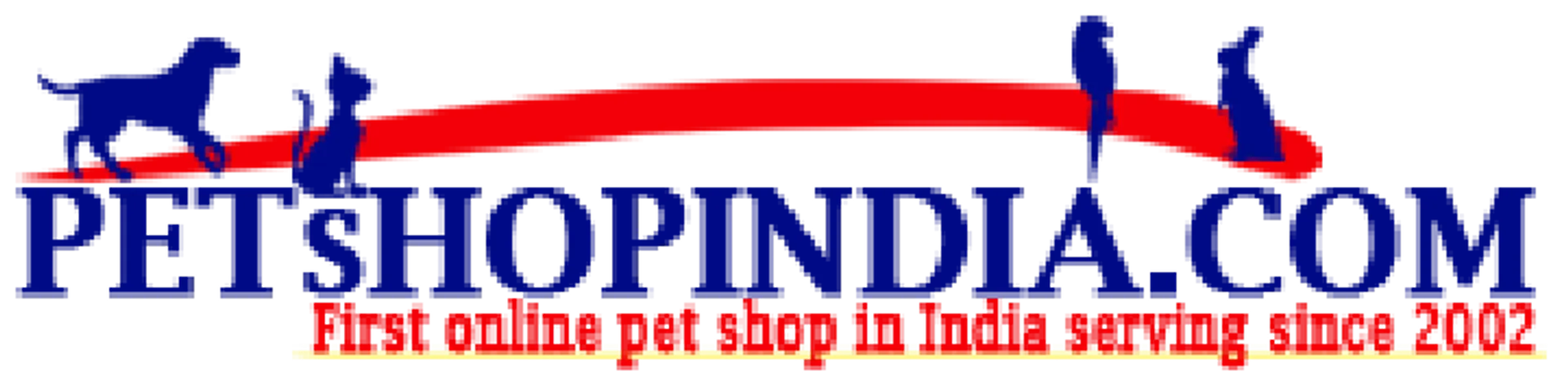 PETSHOP INDIA logo. Current catalogue