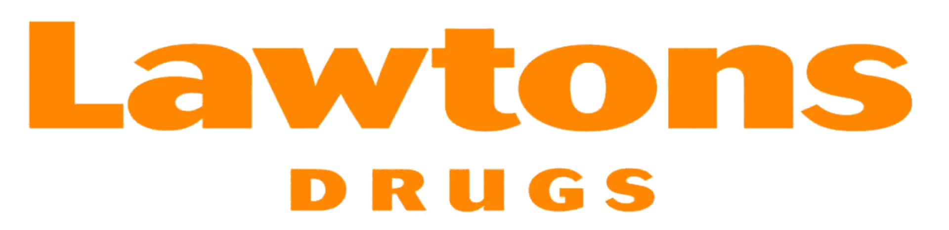 Lawtons Drugs logo of current flyer