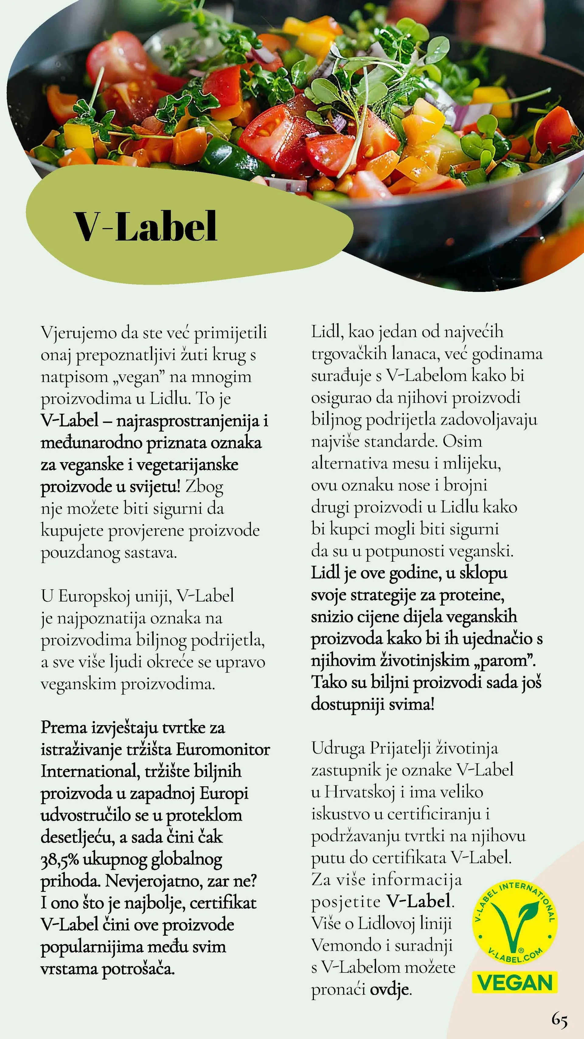 Katalog Lidl Ponudbe tedna  od 19. veljače do 26. veljače 2025. - Pregled Stranica 65