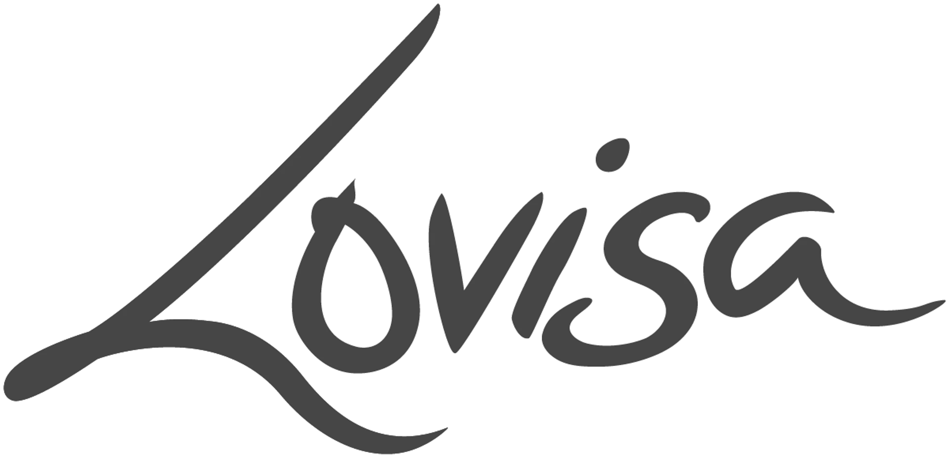 LOVISA JEWELLERY logo of current catalogue