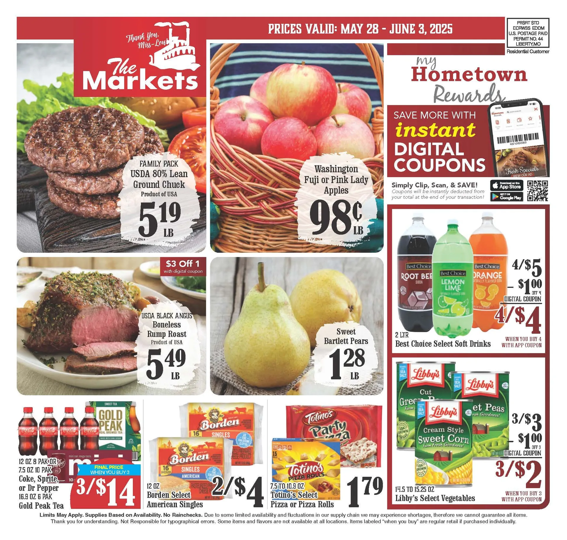 Weekly ad The Markets Sales from May 28 to June 3 2025 - Page 1