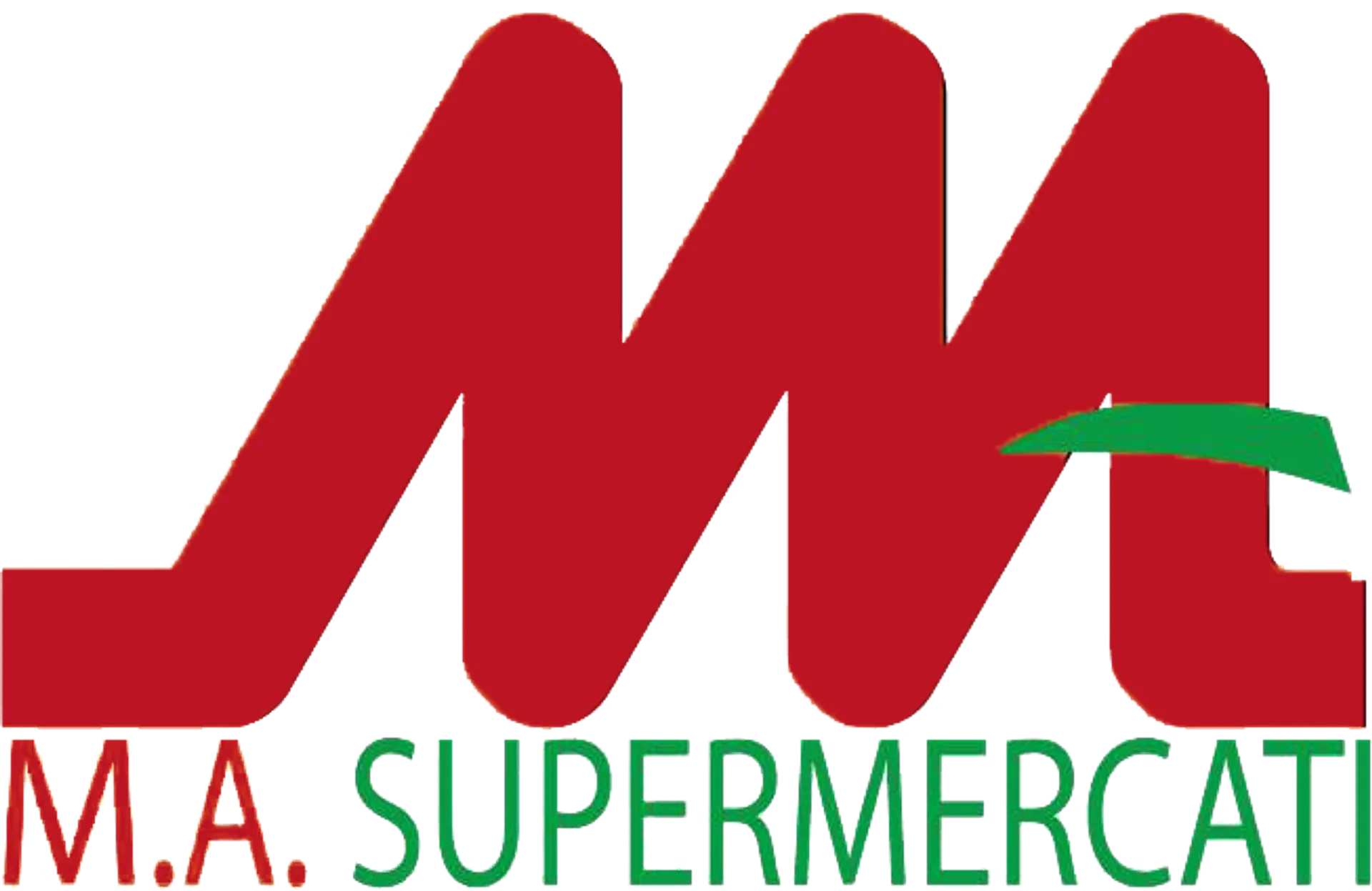 M.A. SUPERMERCATI logo del volantino attuale