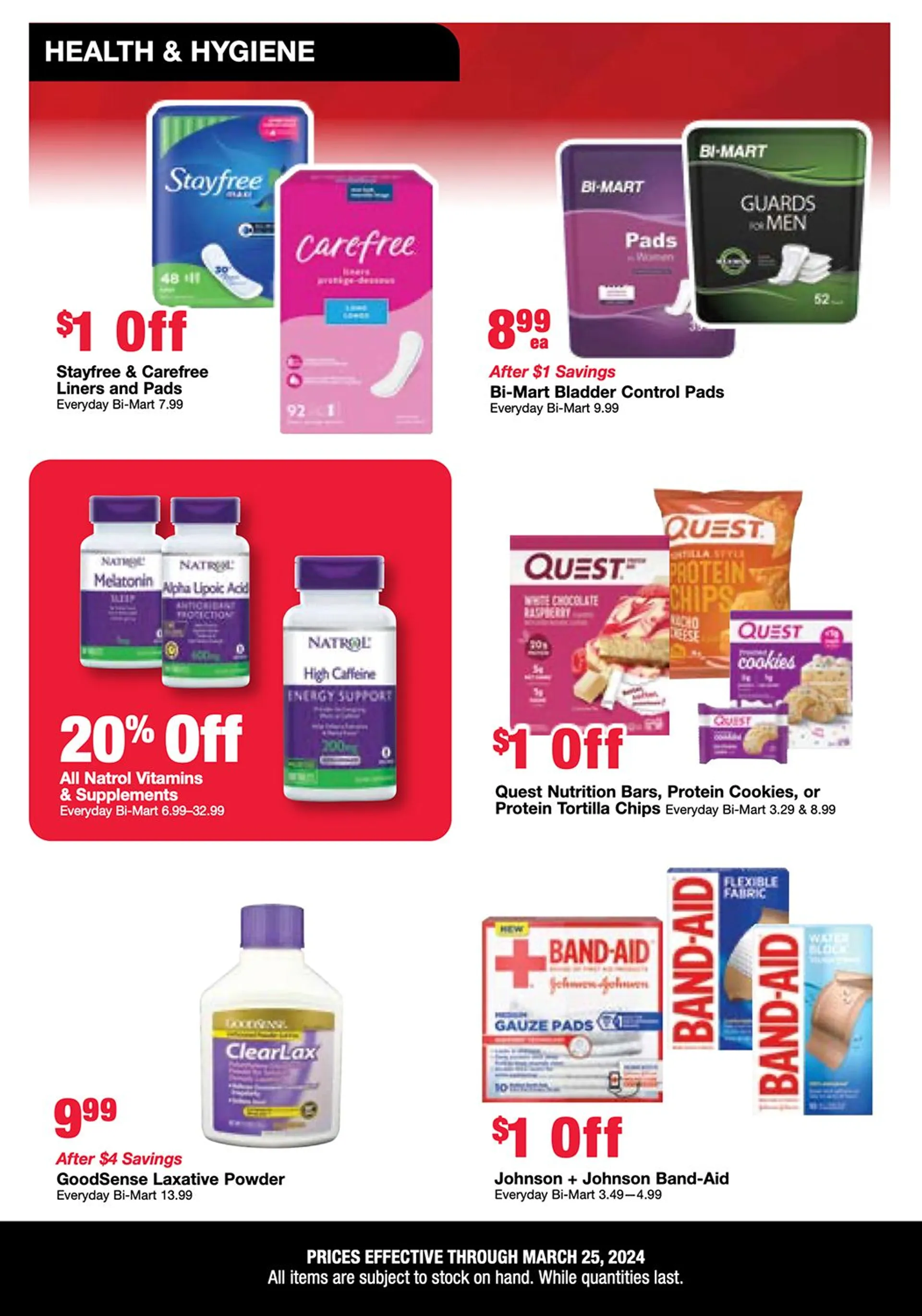 Weekly ad BI-MART SPECIAL DEAL from March 19 to March 25 2024 - Page 18