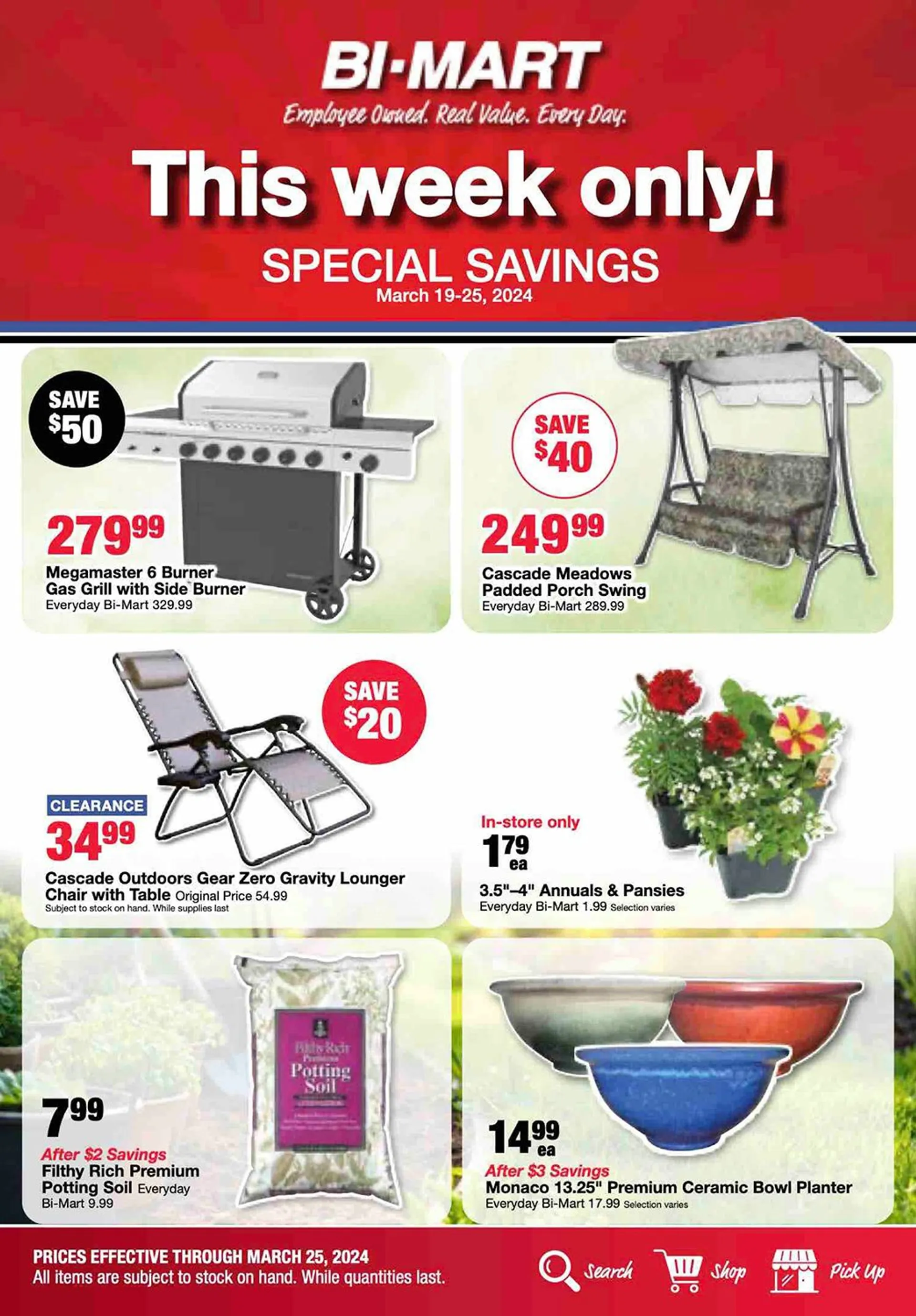 Weekly ad BI-MART SPECIAL DEAL from March 19 to March 25 2024 - Page 