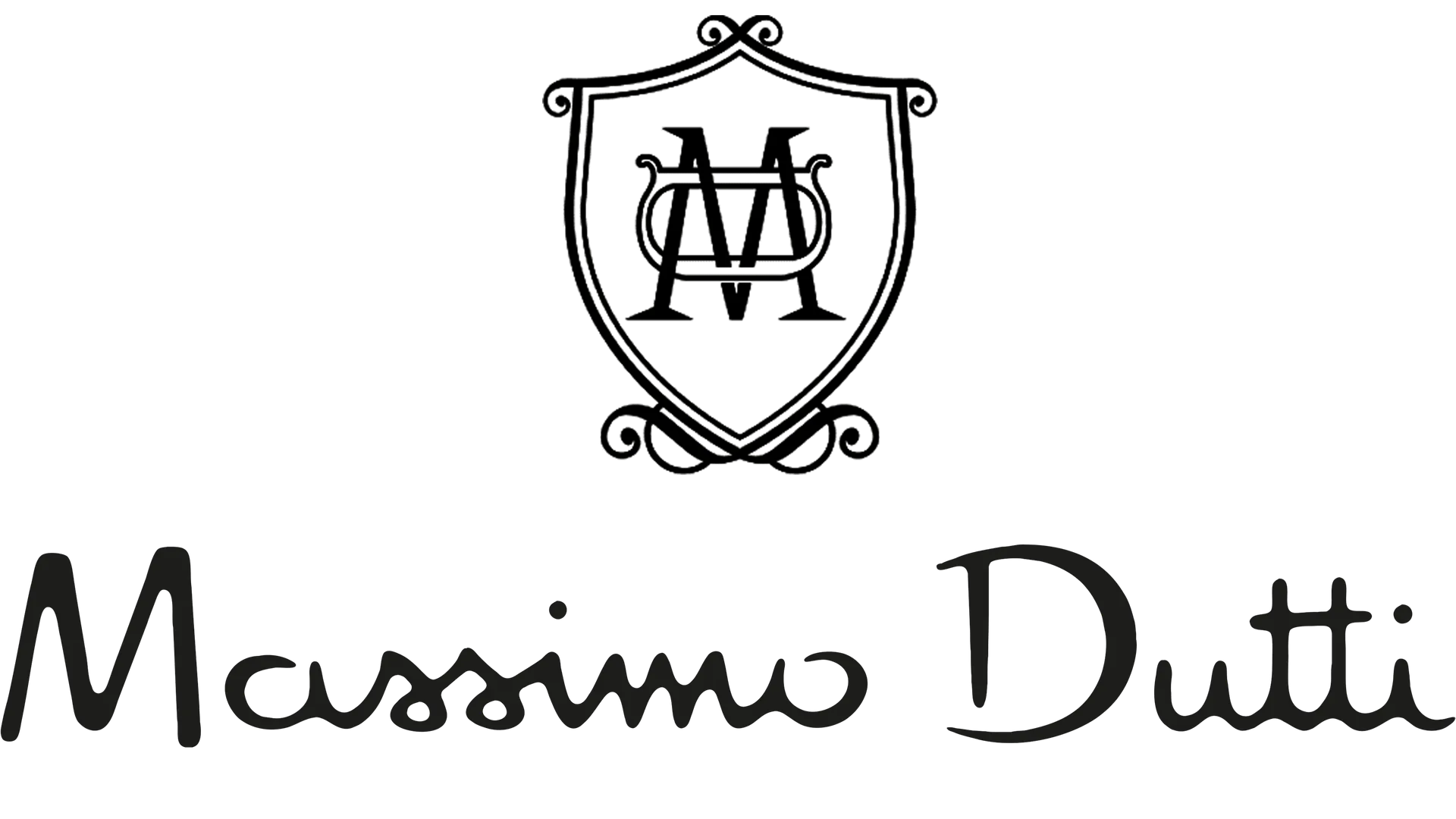 MASSIMO DUTTI logo. Current catalogue