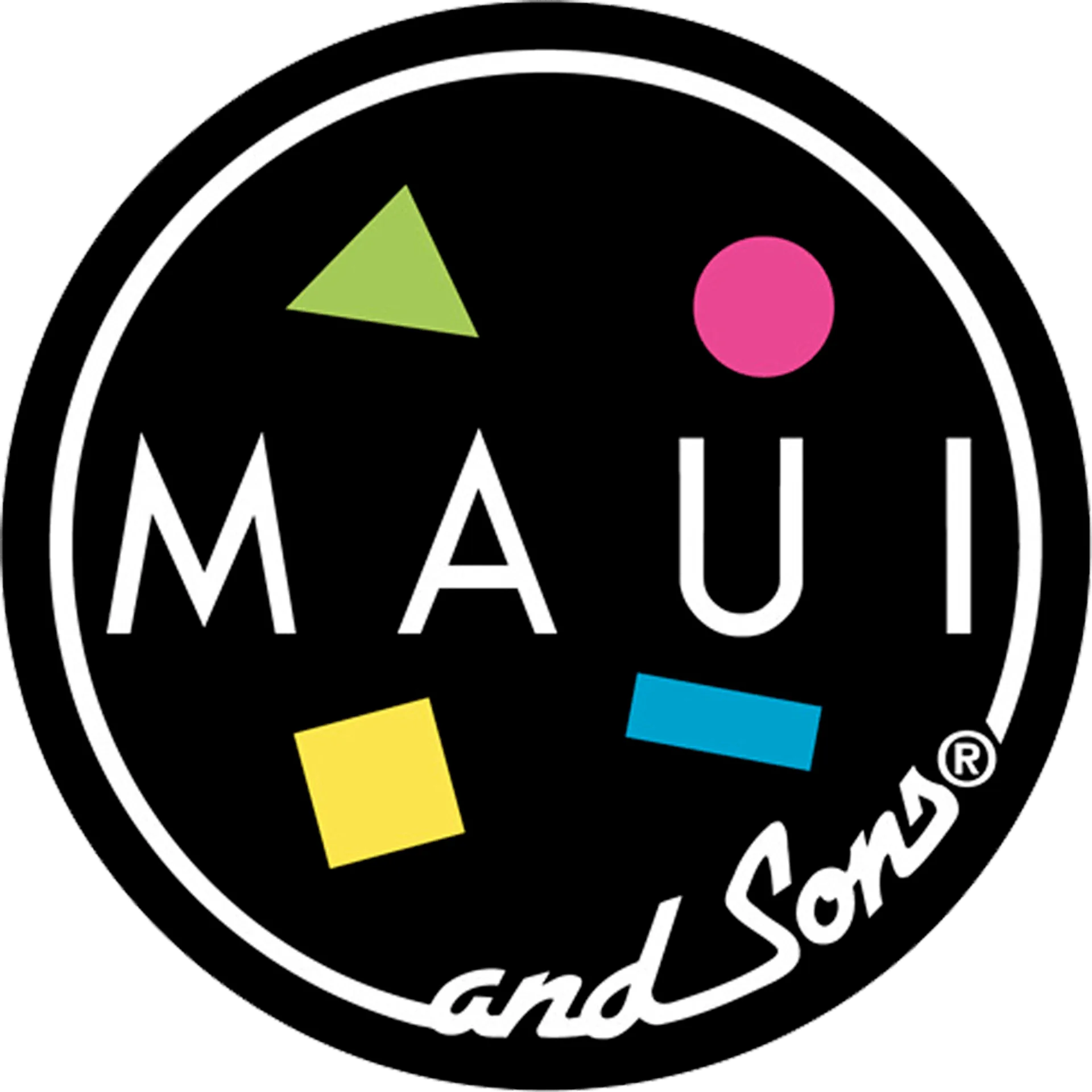 MAUI AND SONS logo
