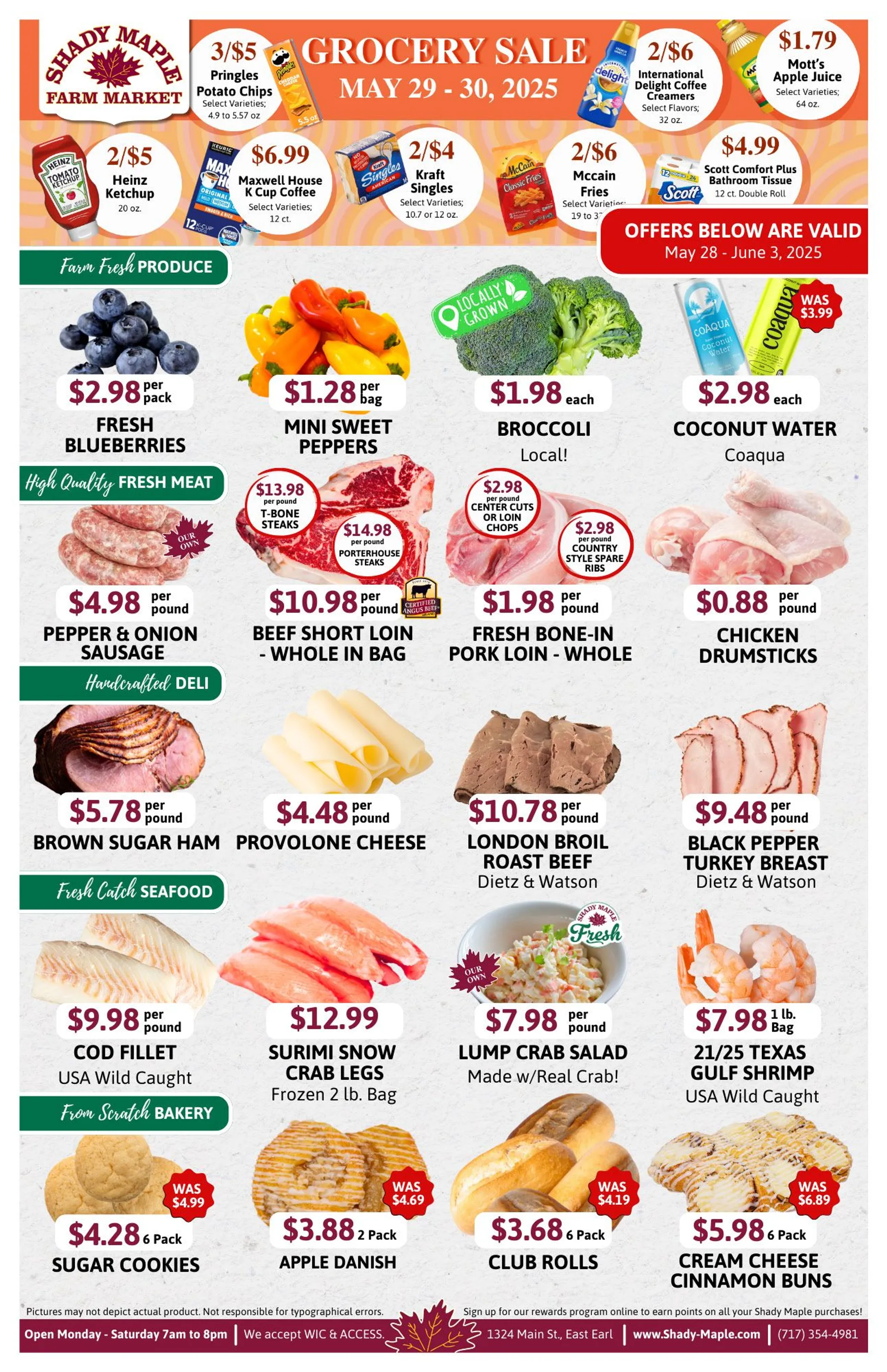 Weekly ad Shady Maple weekly ads from May 28 to June 3 2025 - Page 1