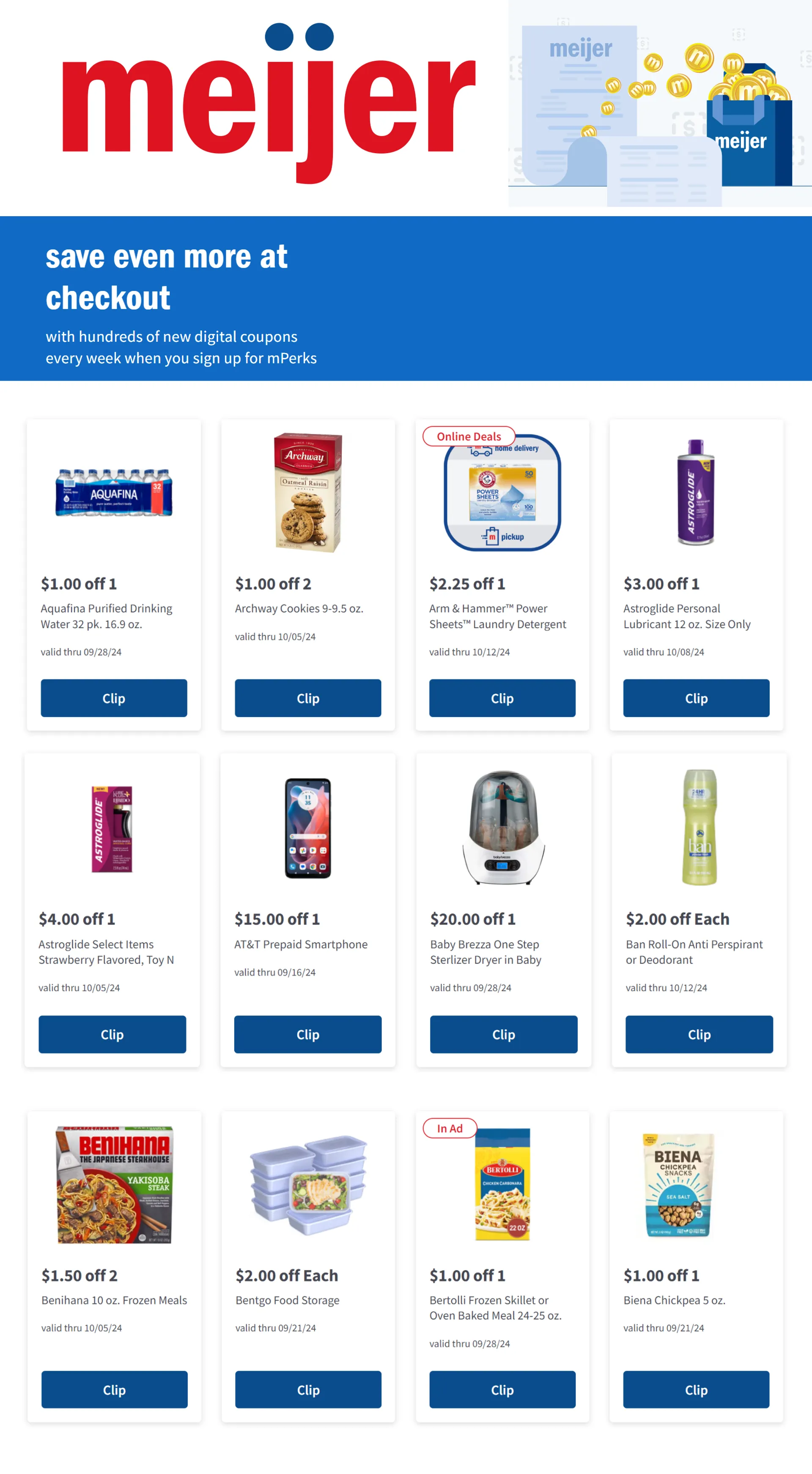 Weekly ad Meijer mperks coupons from September 16 to September 26 2024 - Page 5