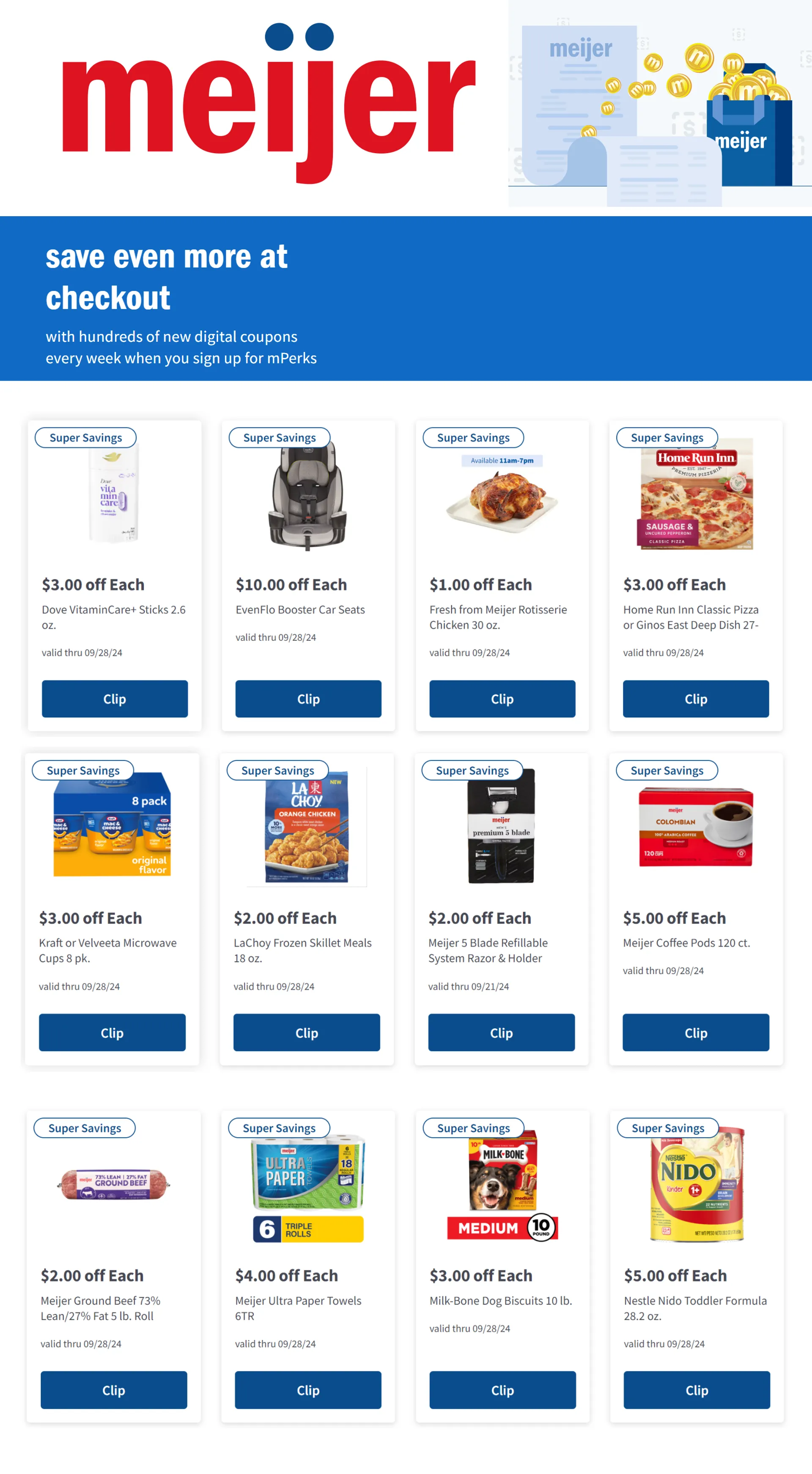 Weekly ad Meijer mperks coupons from September 16 to September 26 2024 - Page 2