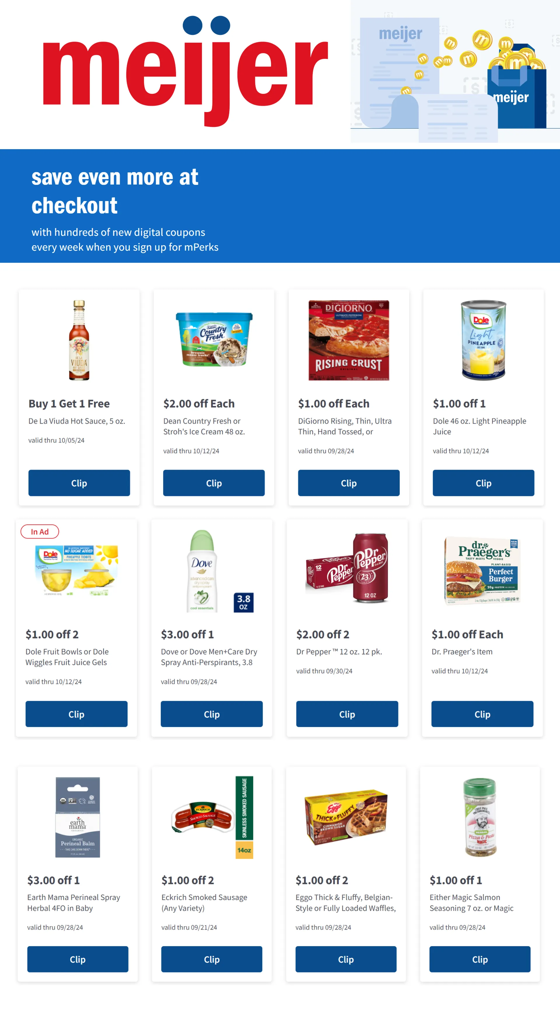 Weekly ad Meijer mperks coupons from September 16 to September 26 2024 - Page 8