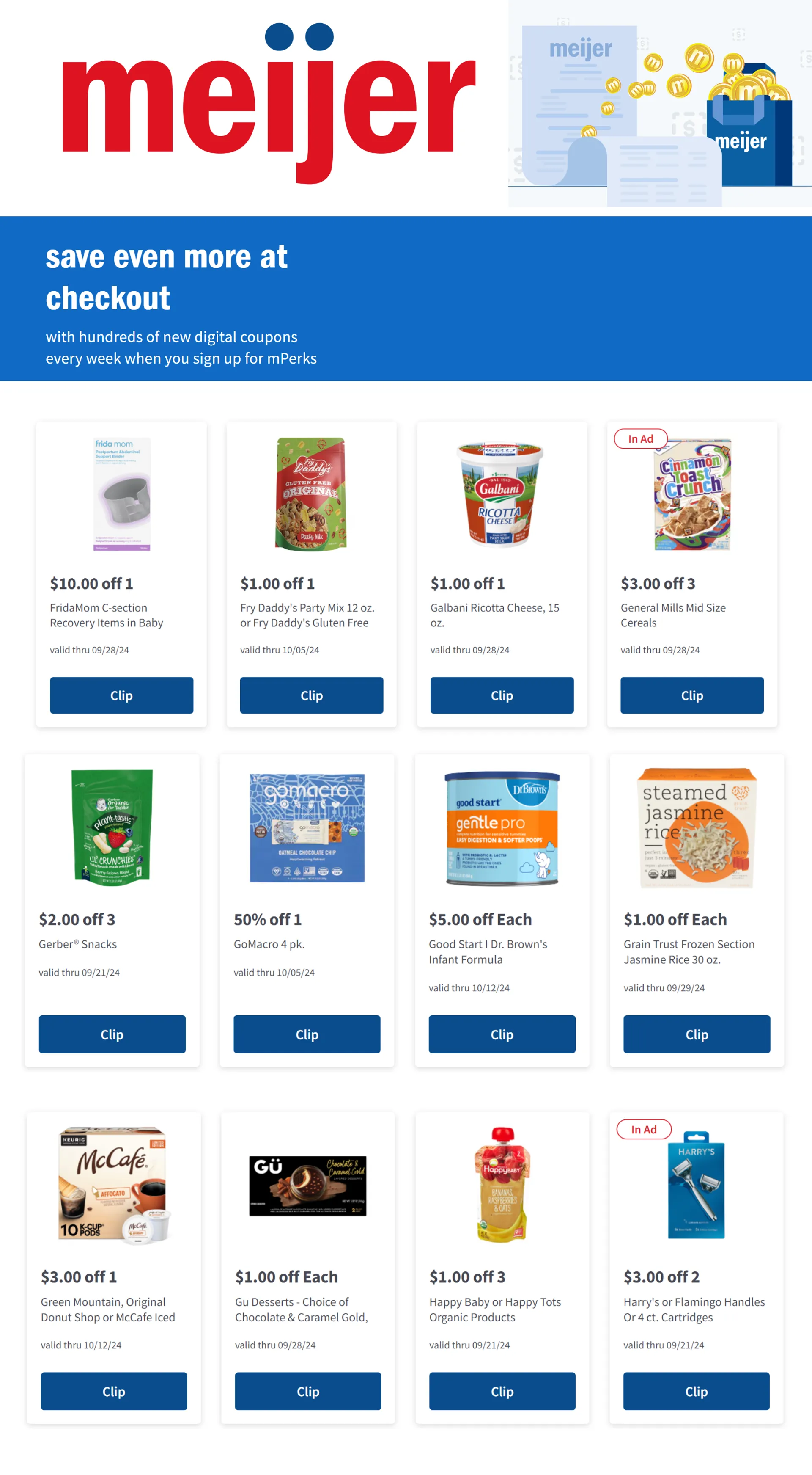 Weekly ad Meijer mperks coupons from September 16 to September 26 2024 - Page 9