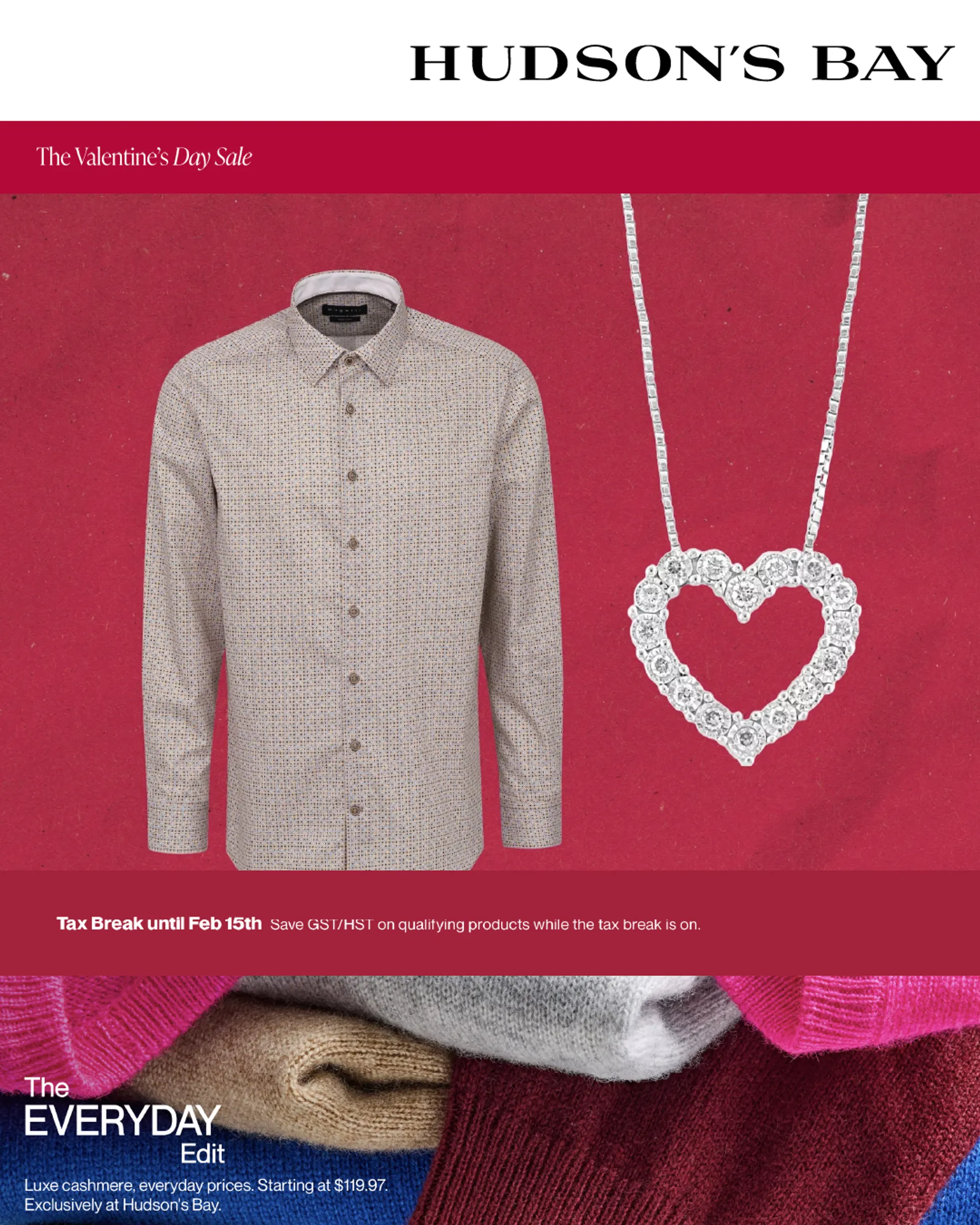 Hudson Bay Weekly Ad from February 6 to February 28 2025 - flyer page 