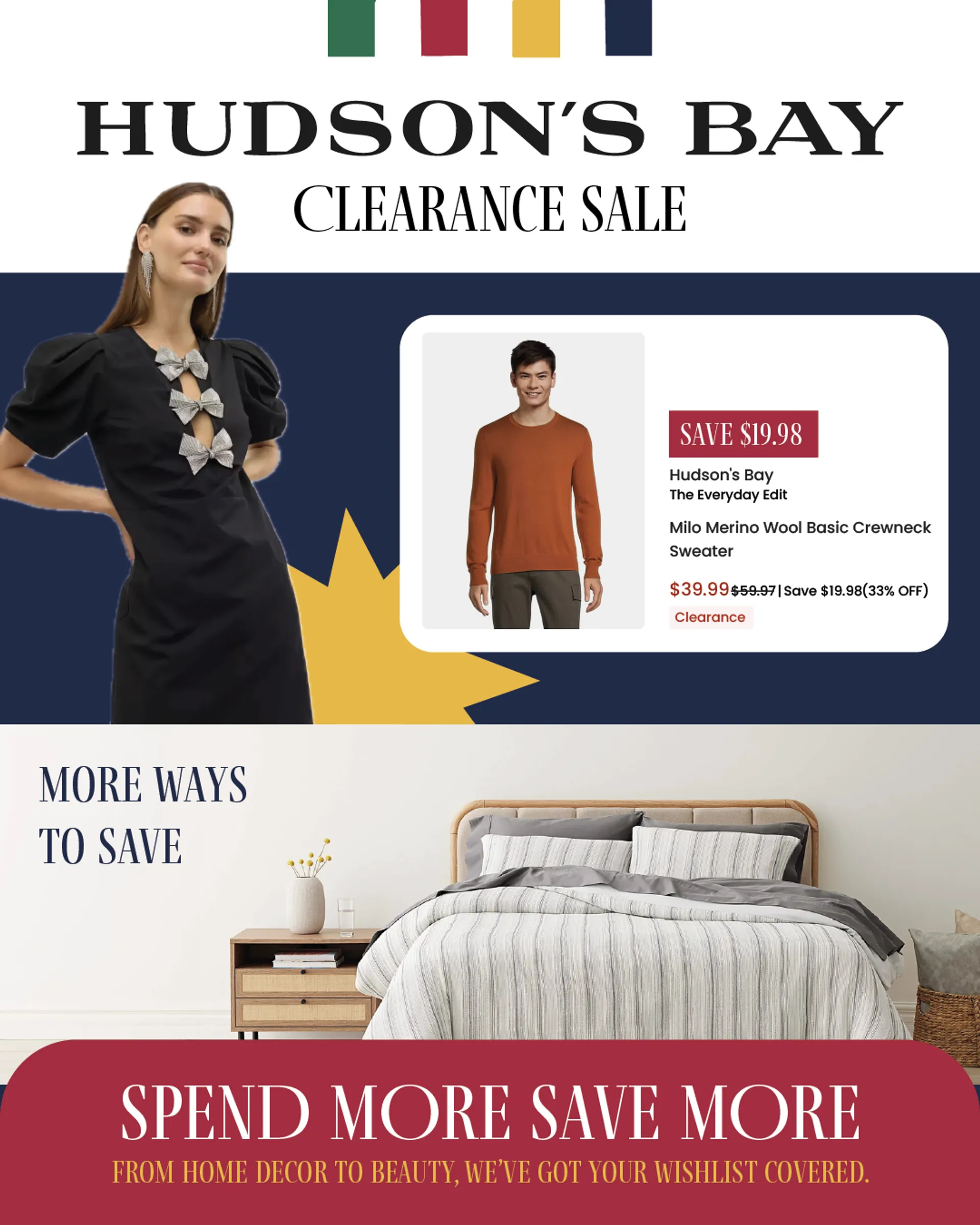 Hudson Bay Weekly Ad from March 18 to April 1 2025 - flyer page 