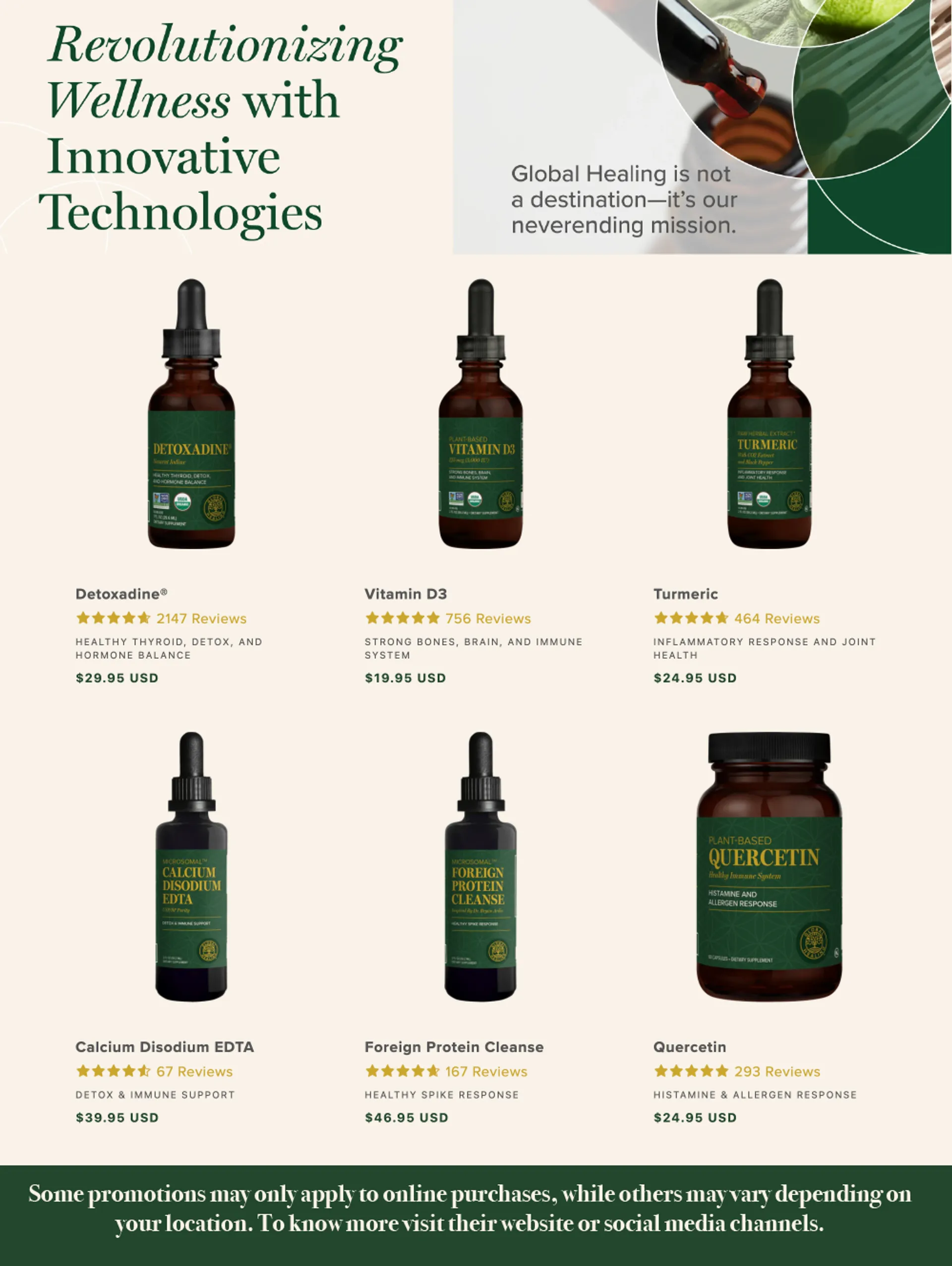 Weekly ad Global Healing Sales from December 10 to December 24 2024 - Page 2